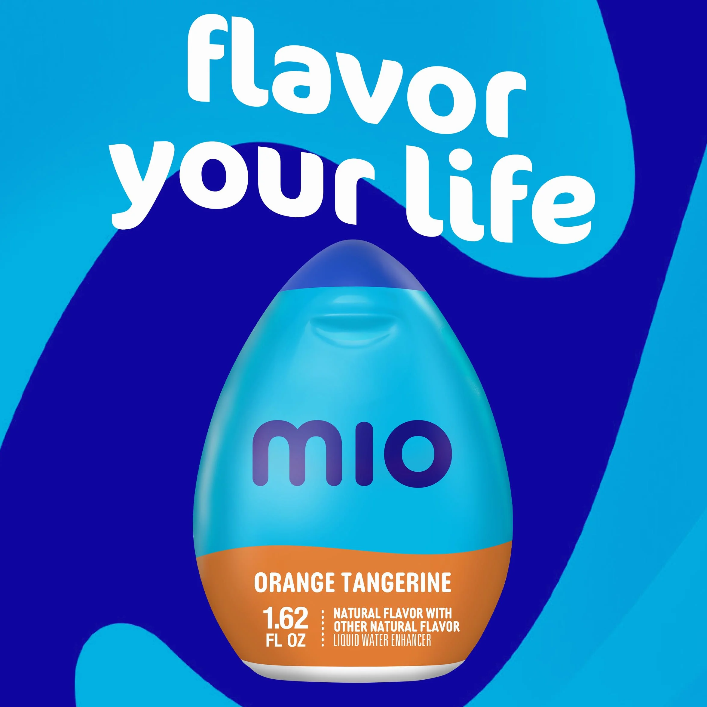 MiO Vitamins Orange Tangerine Liquid Water Enhancer Drink Mix 1.62 fl oz Bottle As seen on TikTok