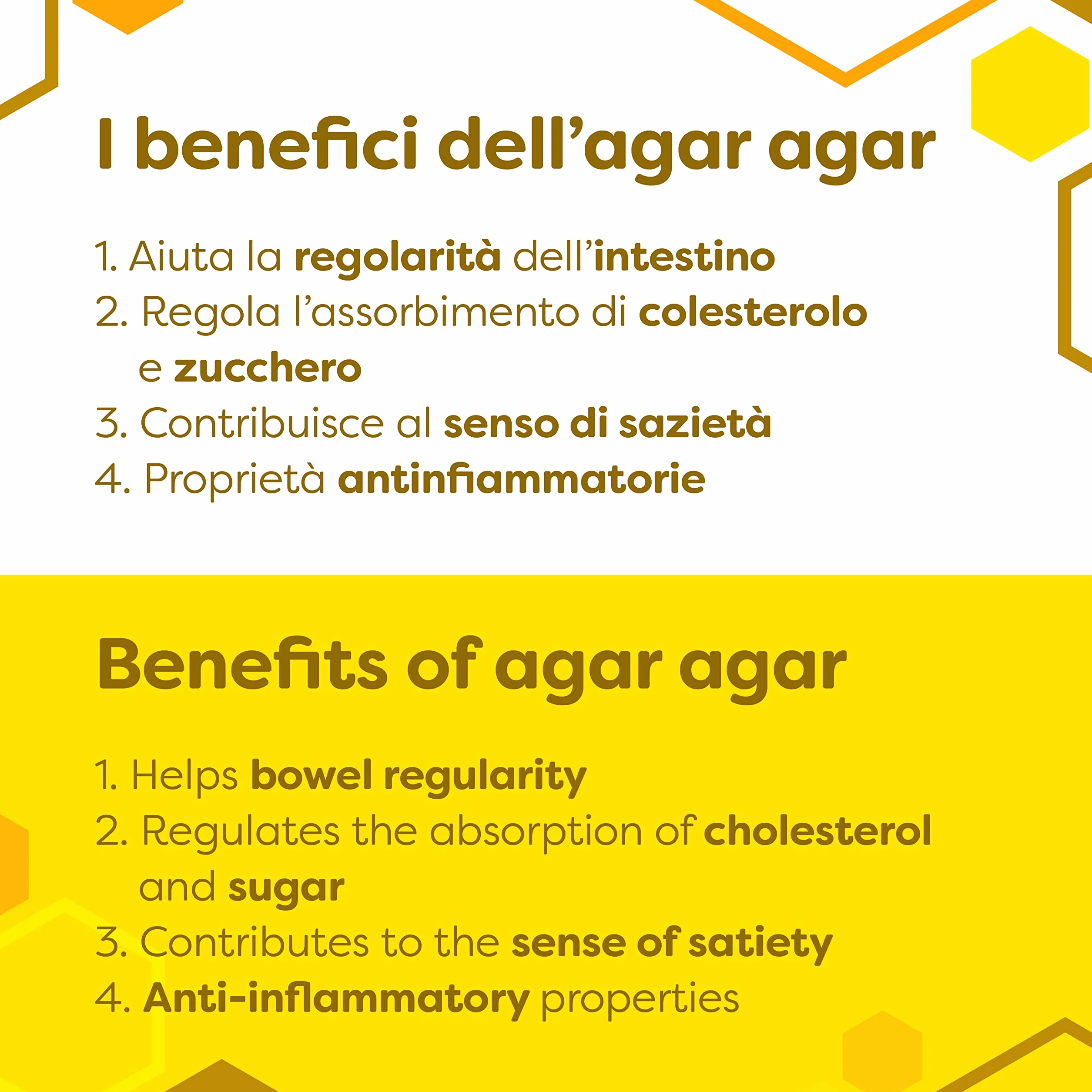 ERBOTECH, Agar Agar, żelatyna w proszku, 100% roślinny środek żelujący do przygotowywania deserów, kremów i puddingów, wegański, 100 g