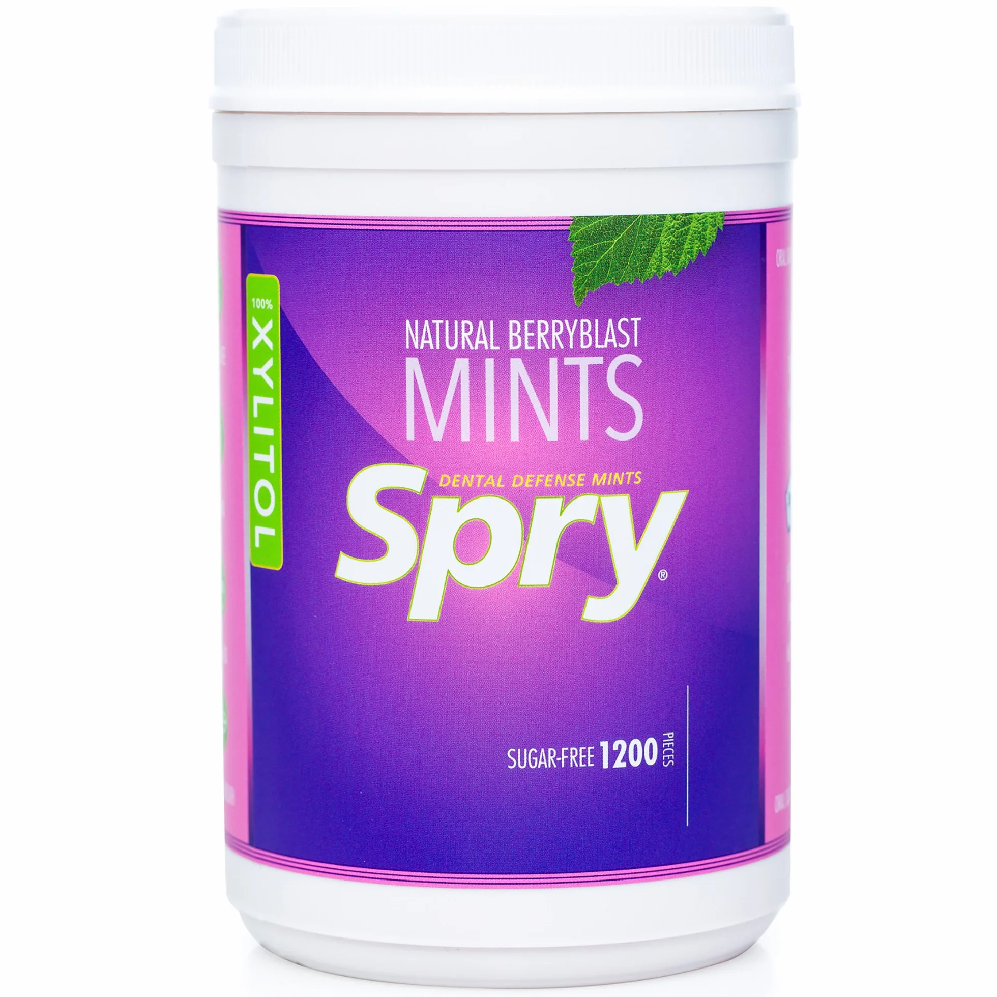 Spry Xylitol Berry Blast Miętówki Bez Cukru 1200 Count