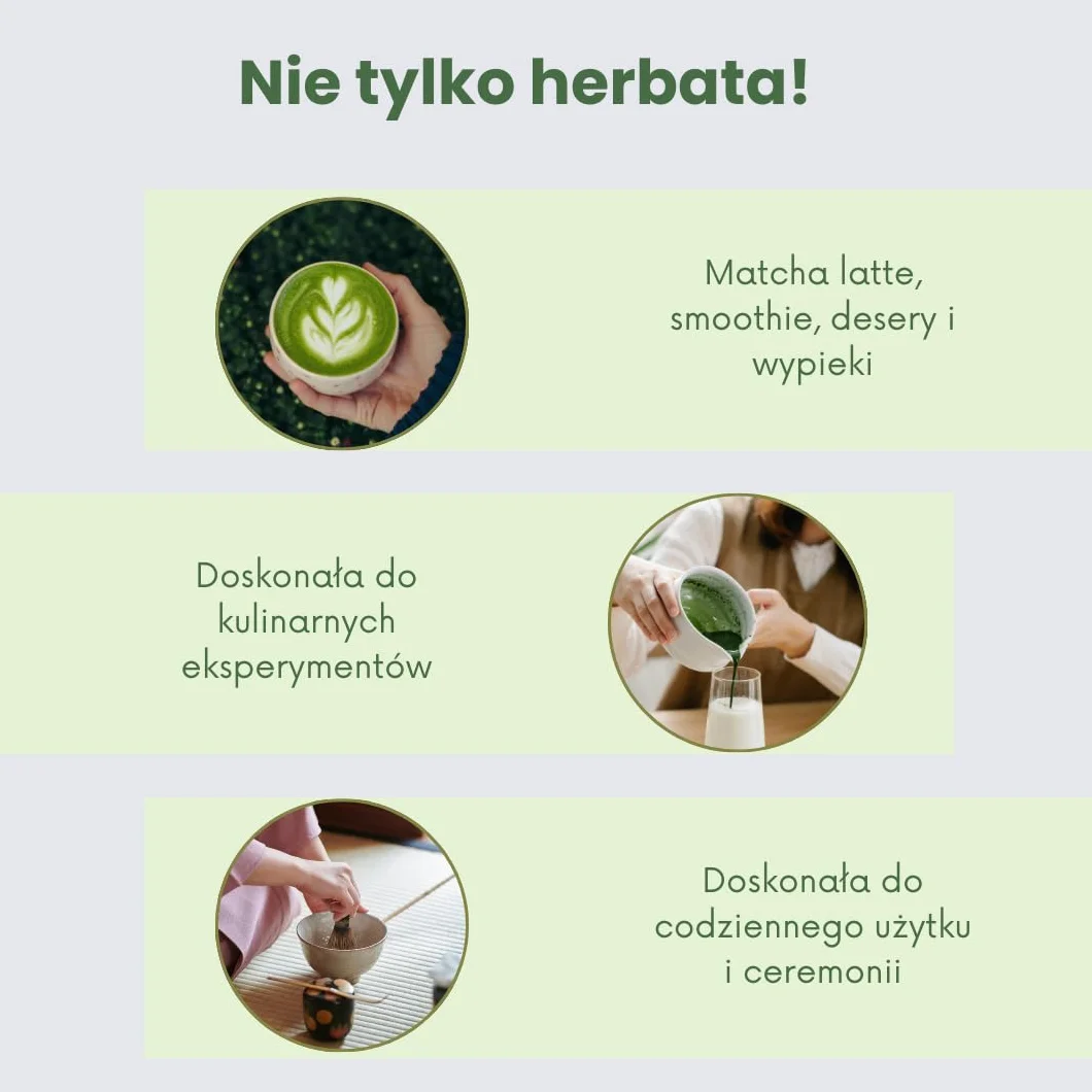 I-Organic Organiczna chińska matcha 100g, Zielona herbata w proszku, Bogata w antyoksydanty L-teaninę kofeinę, Wspomaga metabolizm, Poprawia koncentrację i poziom energii