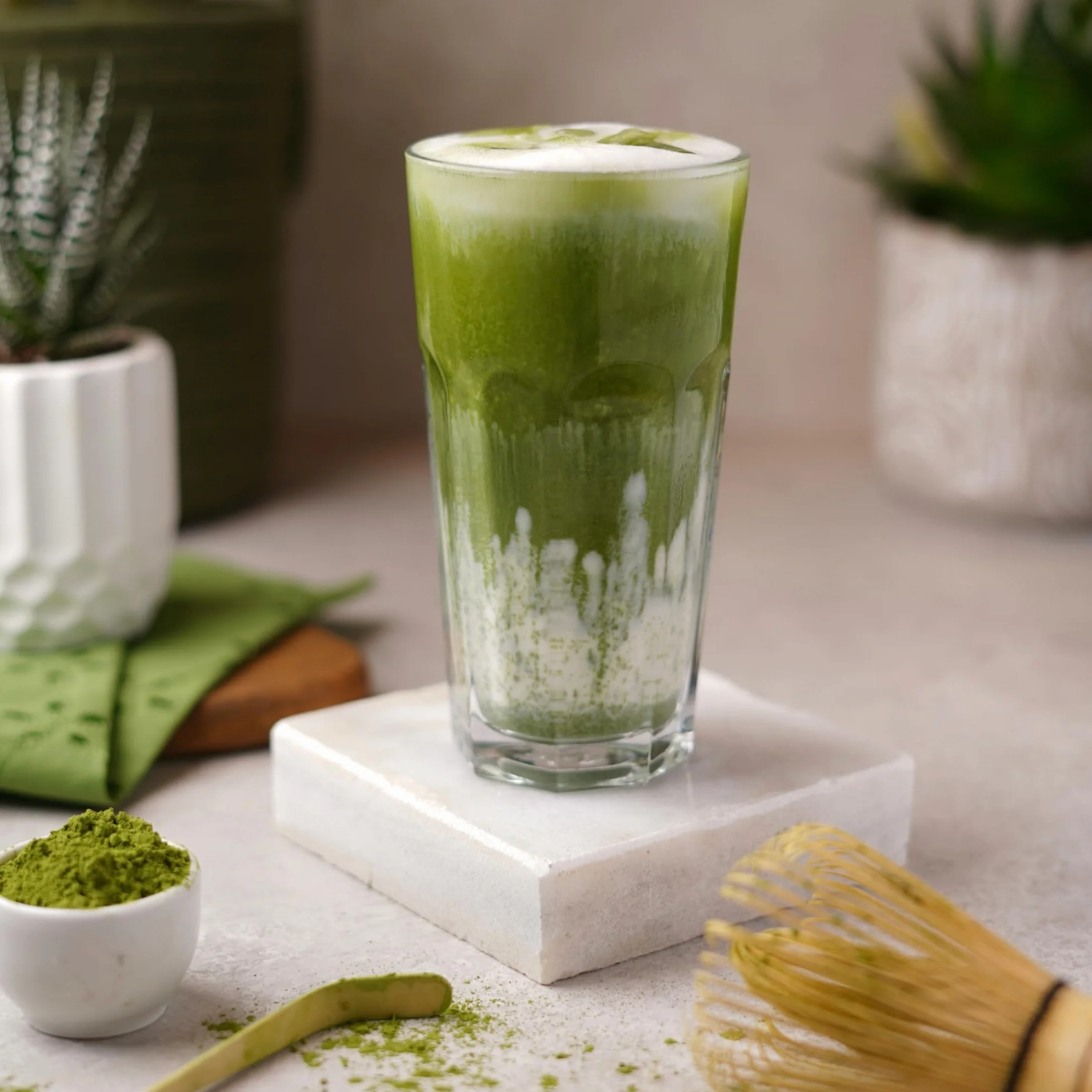 Alpi Nature Ekologiczna Matcha w Proszku 50g, Japońska Zielona Herbata Matcha Klasy Premium, Naturalnie Zawierająca Kofeinę