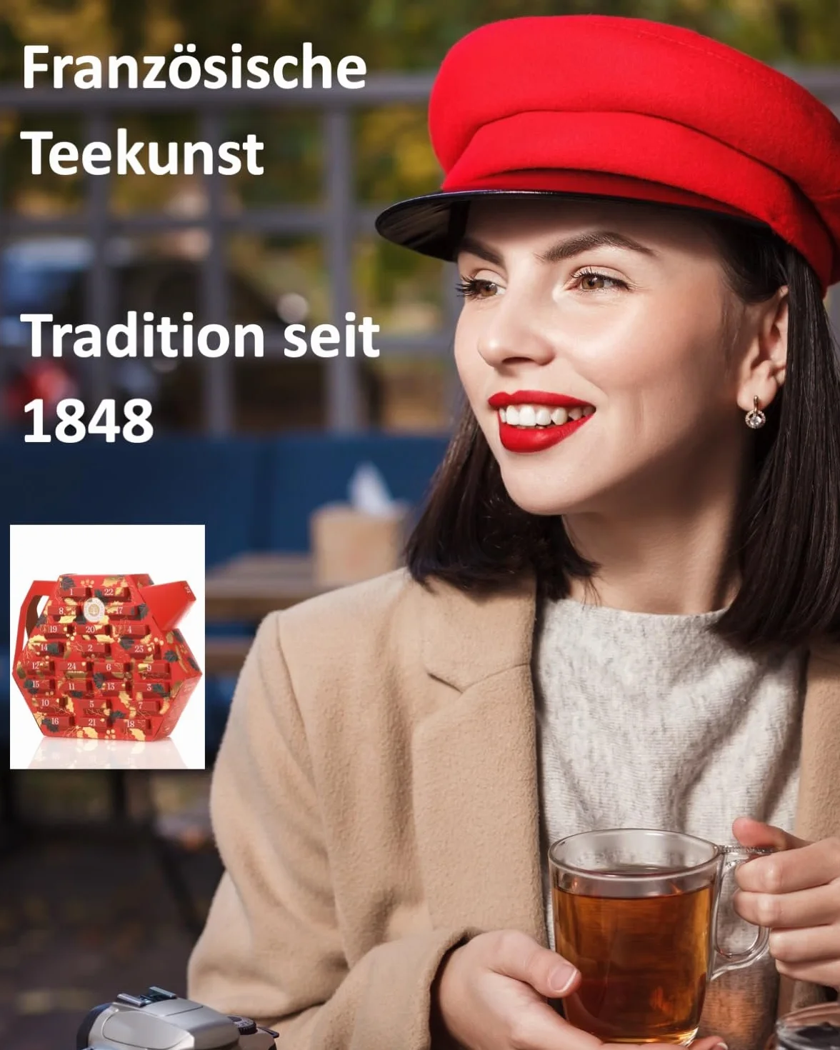 Gourmet kalendarz adwentowy z herbatą z Francji 24+1 herbaty