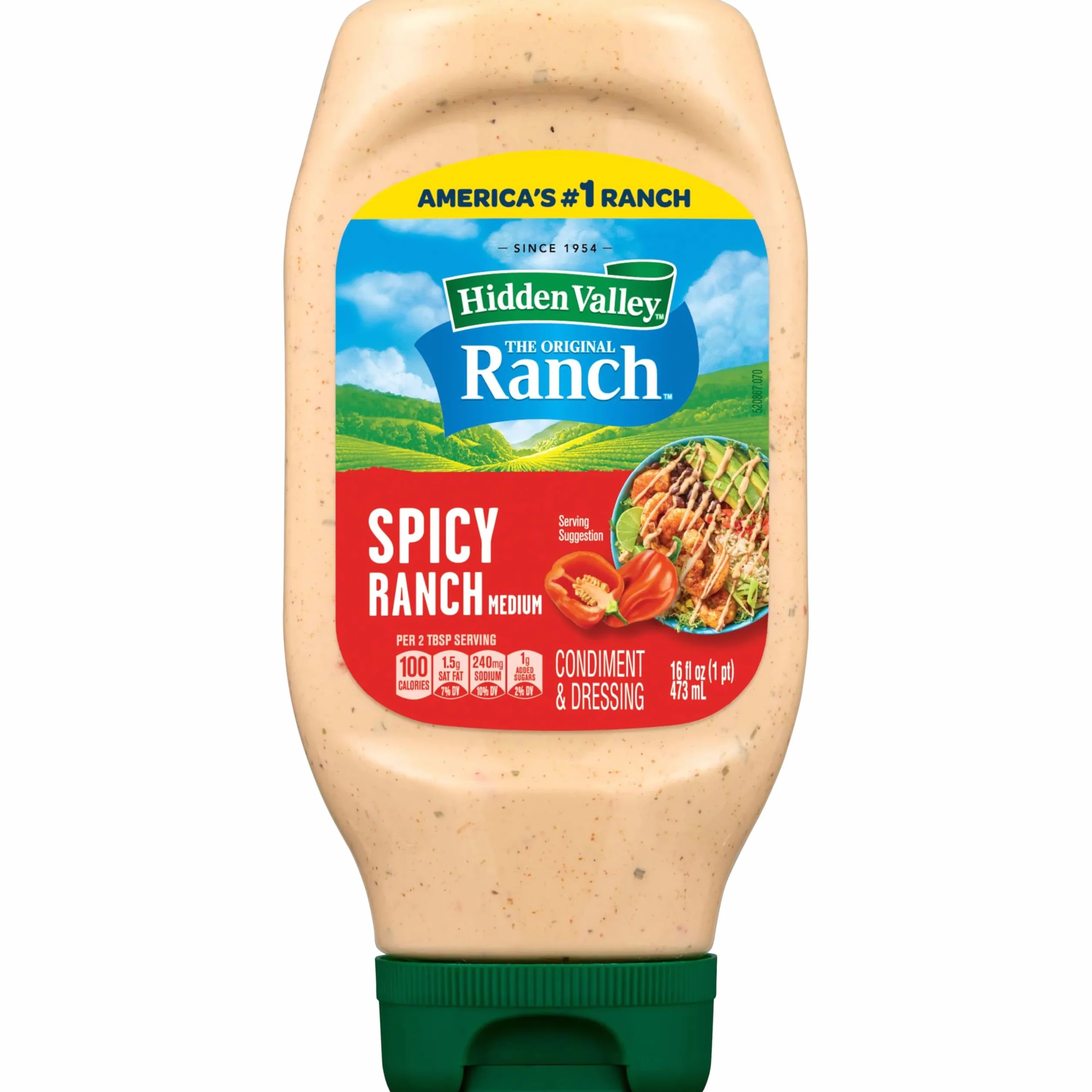 Hidden Valley Ranch Spicy Dressing 473ml