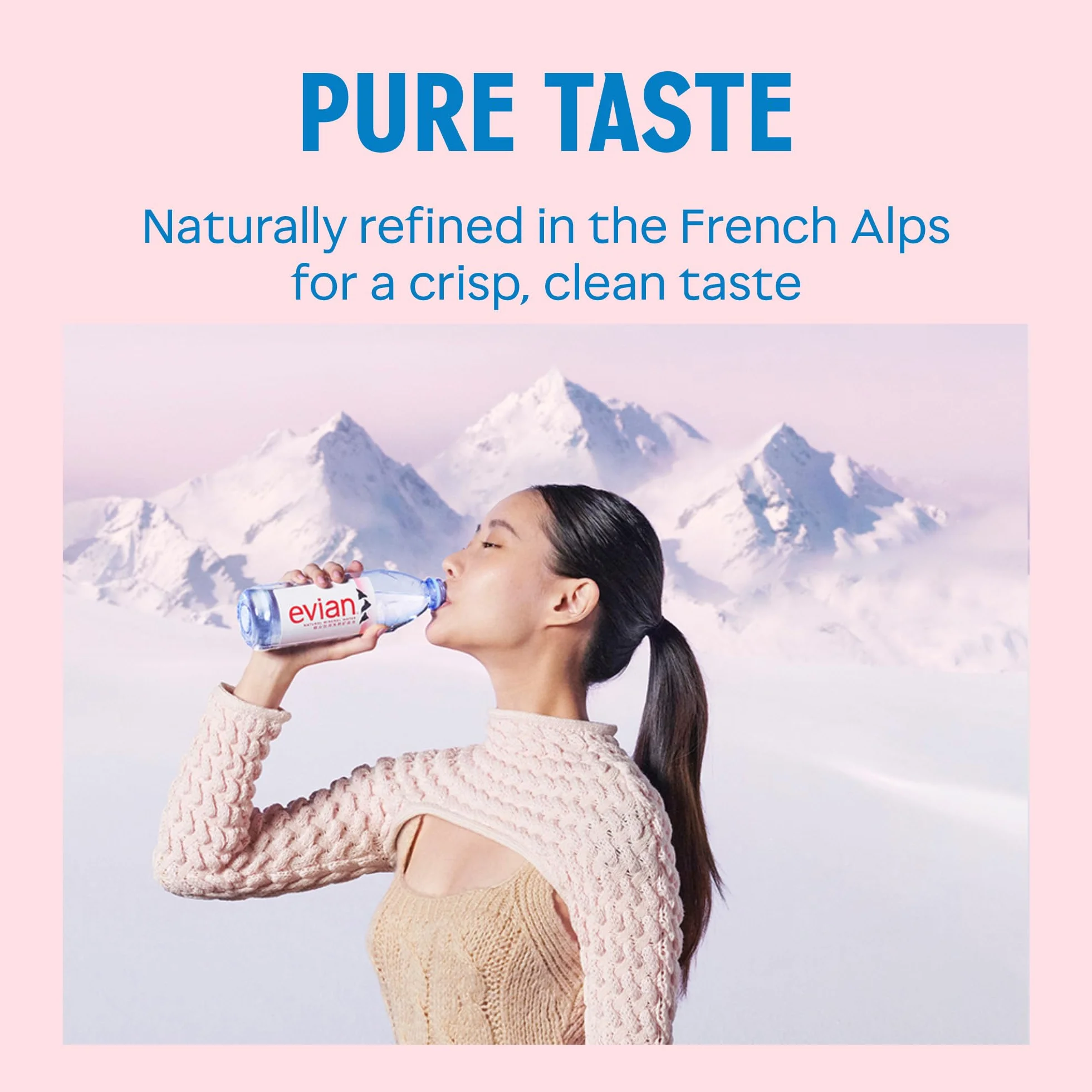 Evian Woda niegazowana 500 ml opakowanie 24 szt