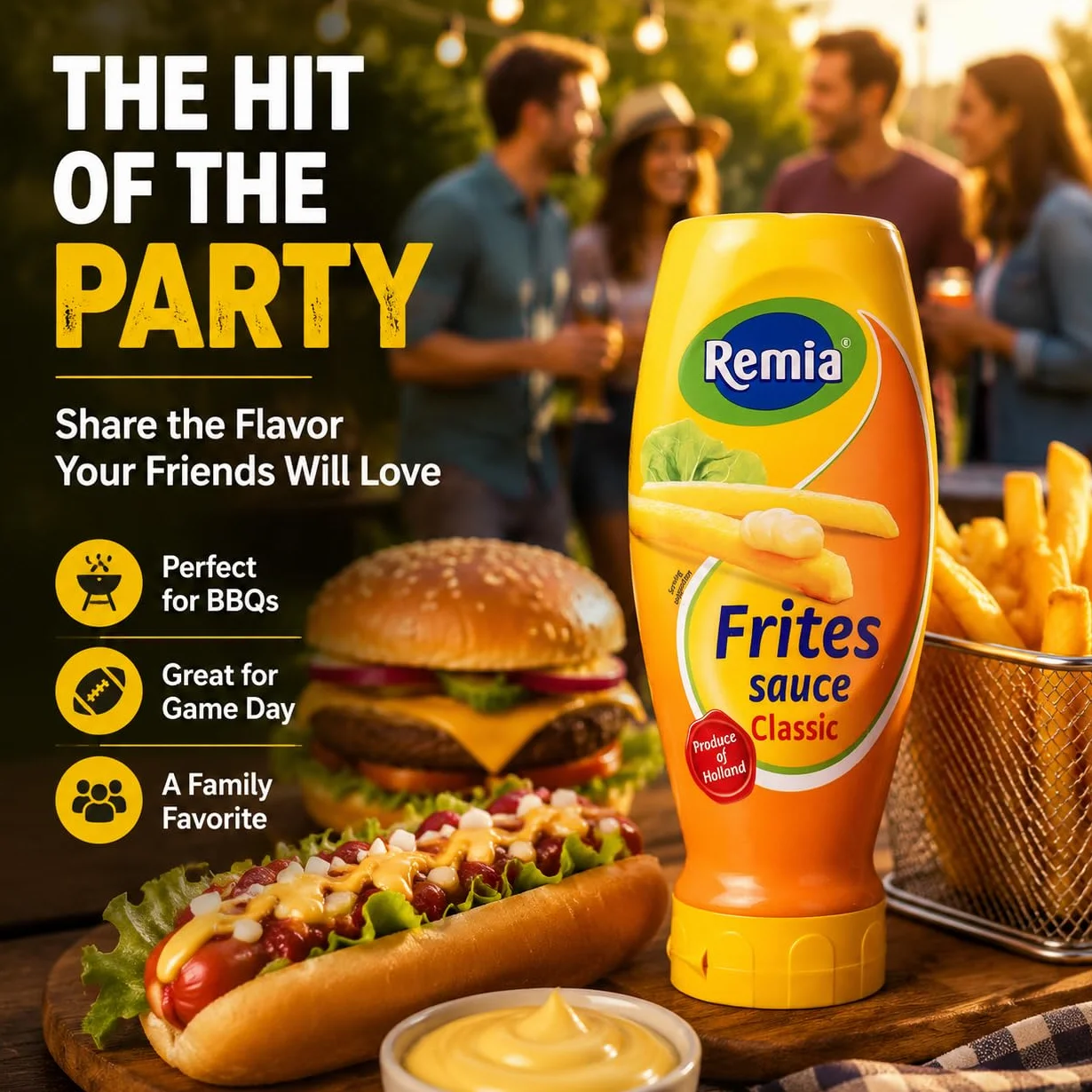 Remia Fritesaus - holenderski sos frytkowy - 500 ml