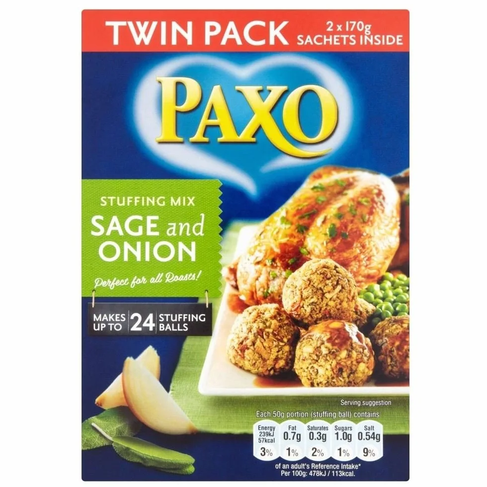 Paxo Wypełnienie szałwii i cebuli (340 g)
