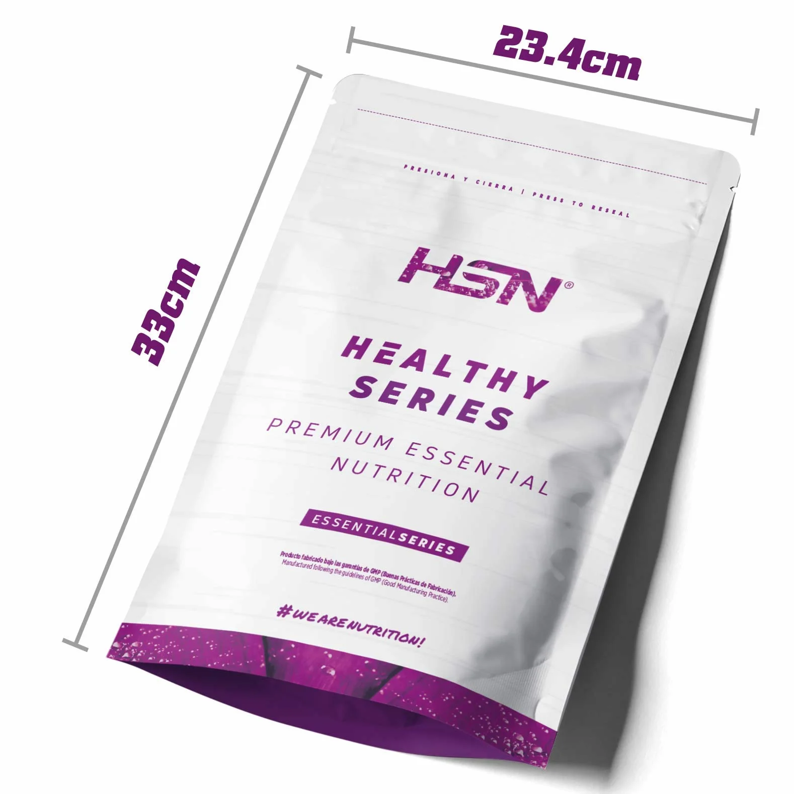 HSN Białko grochu izolowane 500 g Smak czekoladowy Orzechy laskowe Wegańskie No-GMO Bez glutenu