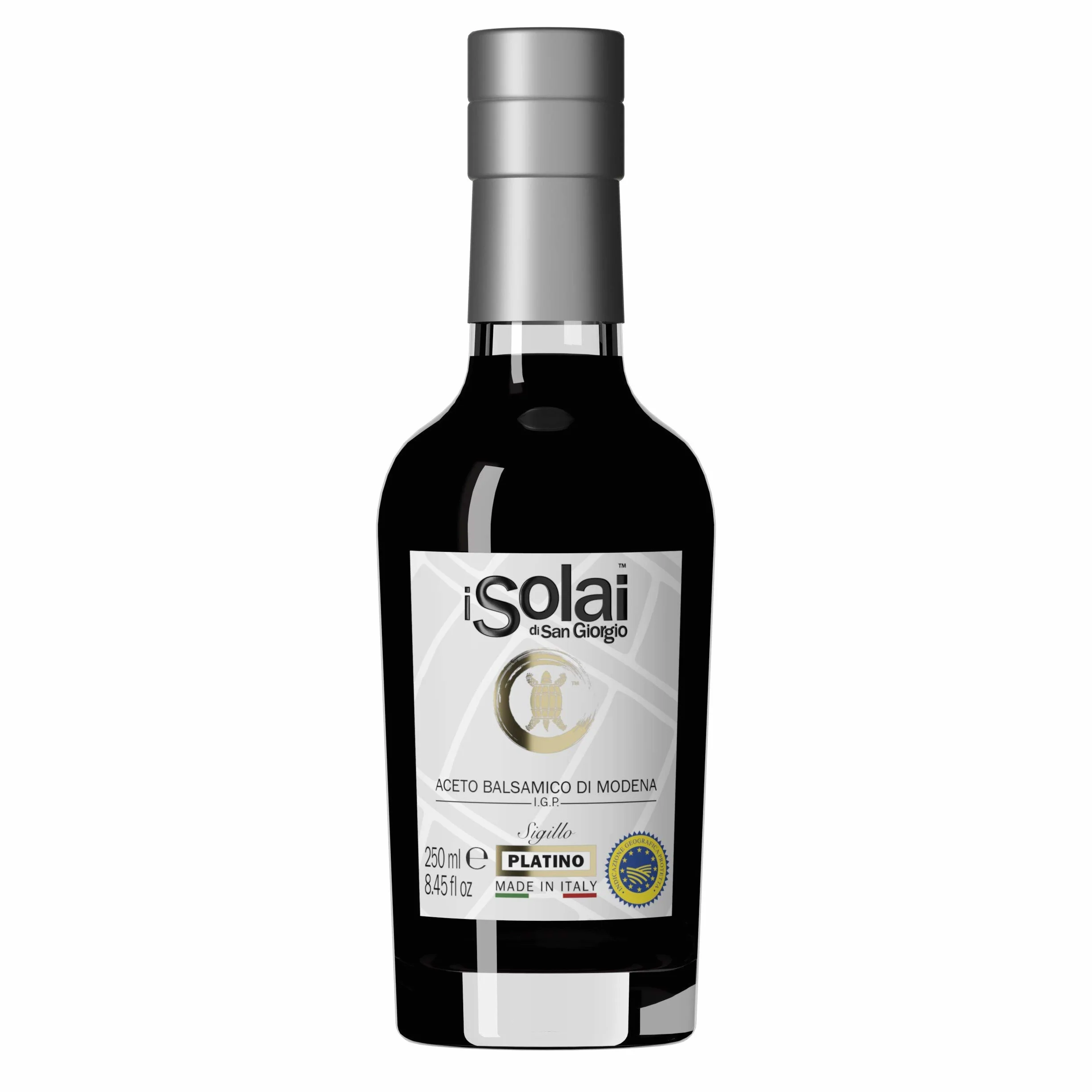 I Solai di San Giorgio Balsamico essig z Modena I.G.P. naklejka platyna 250 ml gęstość 1,34