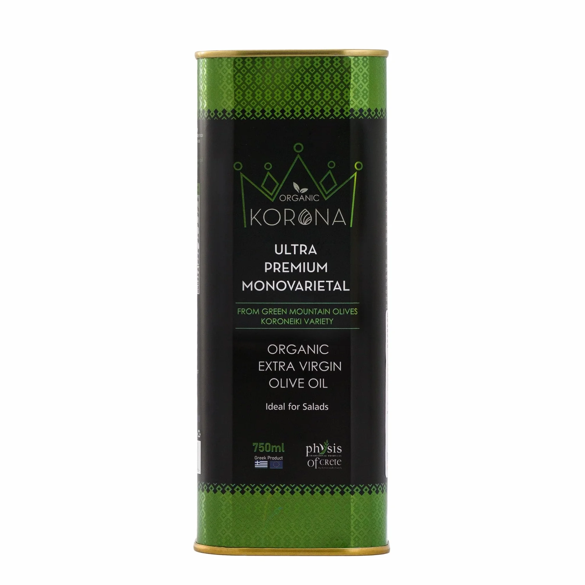 Physis of Crete Korona Premium Oliwa Extra Virgin z Krety 750 ml BIO
