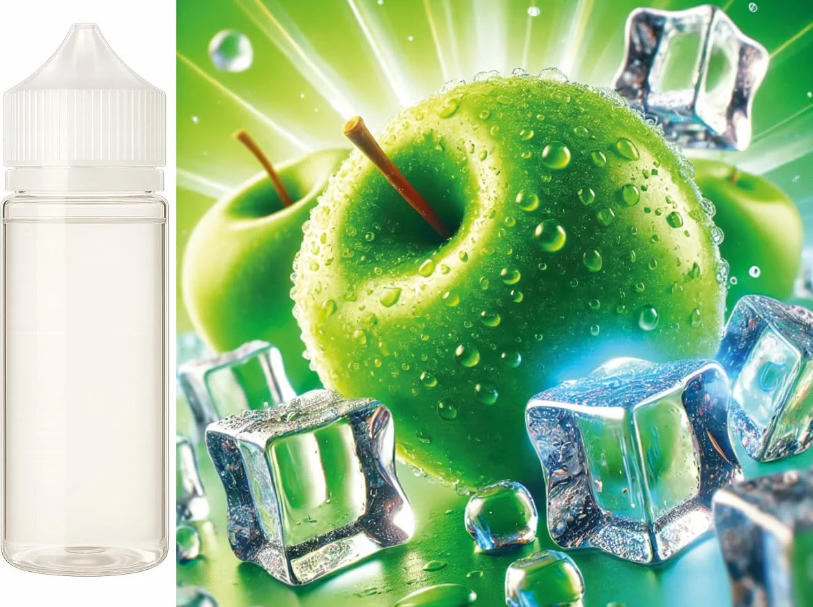 Chilled Green Apple – kwaśne zielone jabłko Ice aromat koncentrat – Wegański – Sasami – 10ml