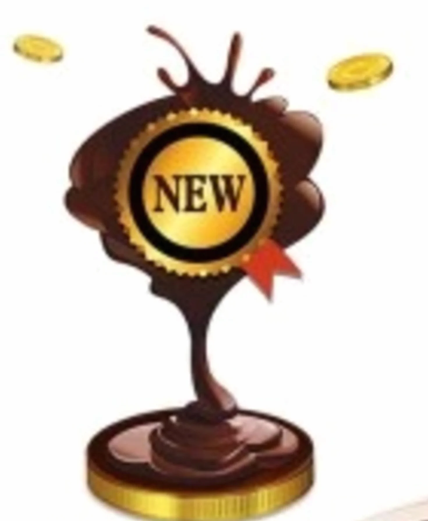 Monety czekoladowe złote 200 sztuk 480g