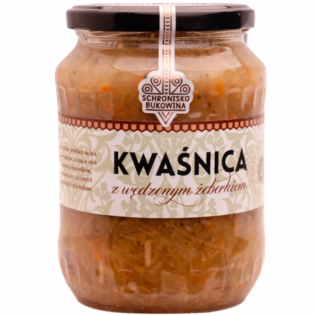 Kwaśnica z kiszonej kapusty z żeberkiem