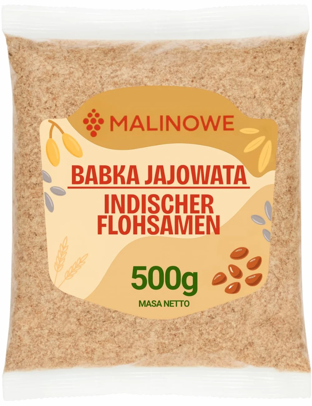 Malinowe BABKA JAJOWATA 500g Babka Łuska Doskonała
