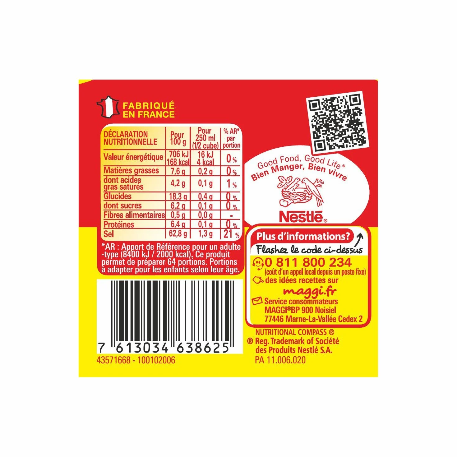 Maggi Maggi Maggi bouillon kub lub oryginalny (32 kostki) – 128 g
