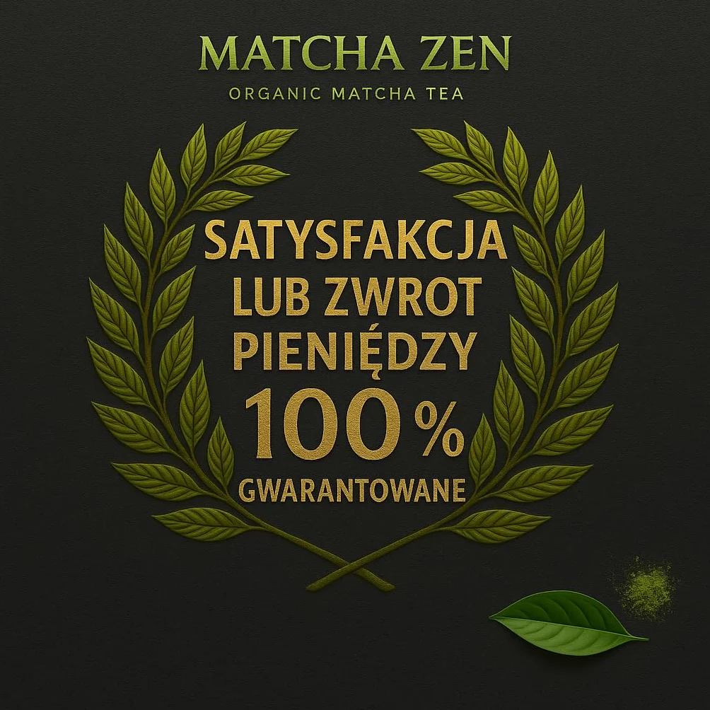 Matcha klasy premium bio 100g ekologiczna zielona herbata w proszku