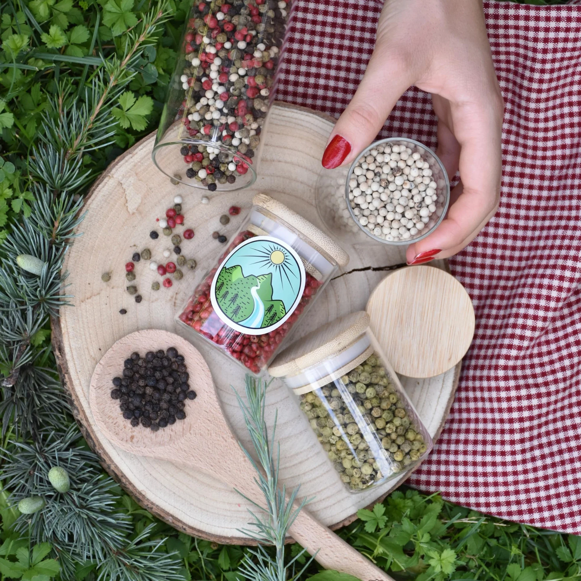 Alpi Nature Pieprz kolorowy wszystko (250 g) kolorowy pieprz w 100% naturalny oczywiście bez dodatków wegańskie pieprzu kolorowe