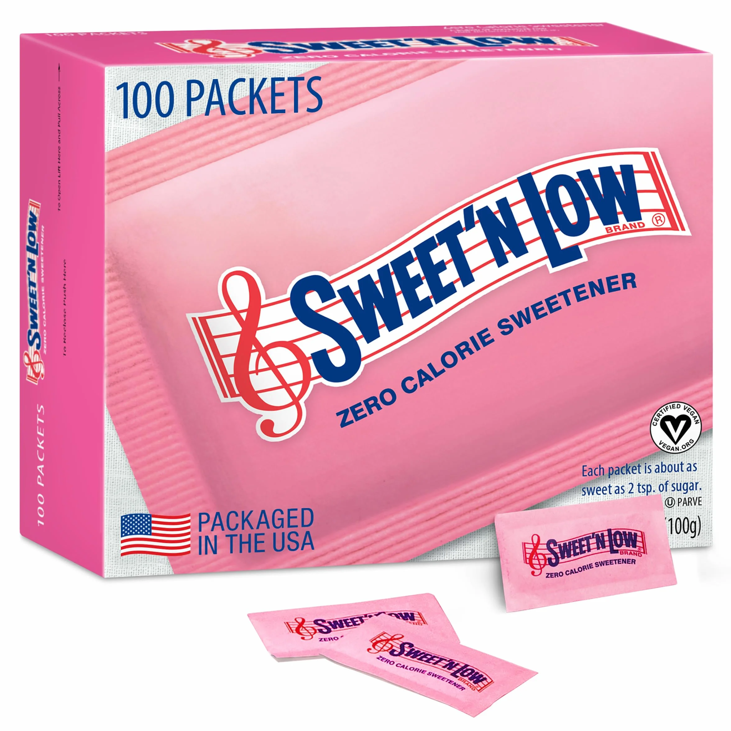 Sweet 'N Low Granulated Sugar Substitute, 3.5 Ounce (100 Count)