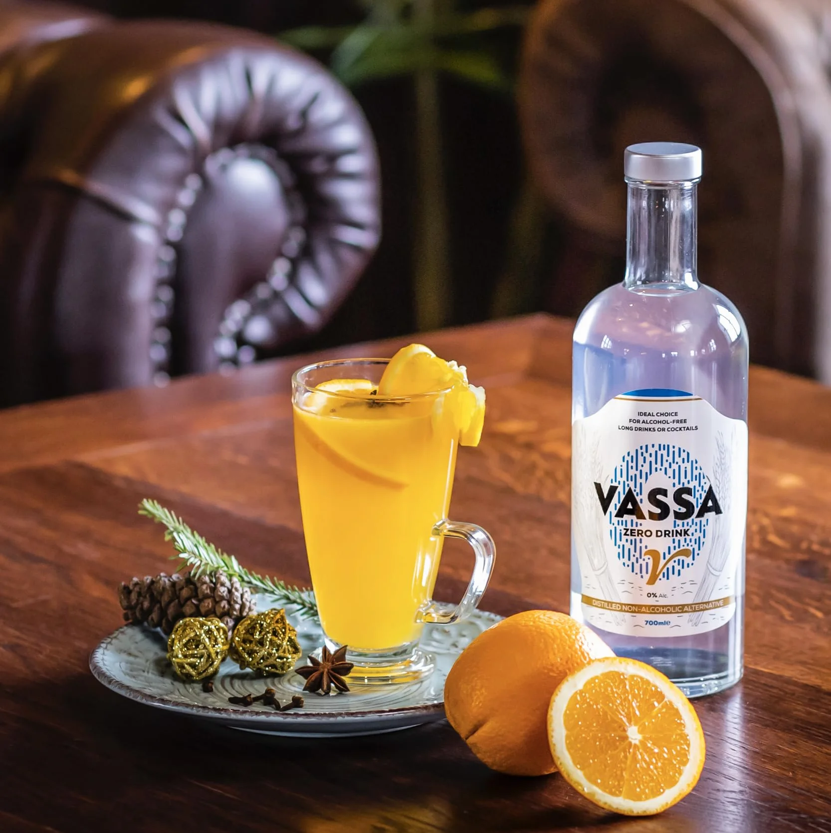 VASSA ZERO V bezalkoholowy 700 ml do koktajli i long drinków 100% naturalny