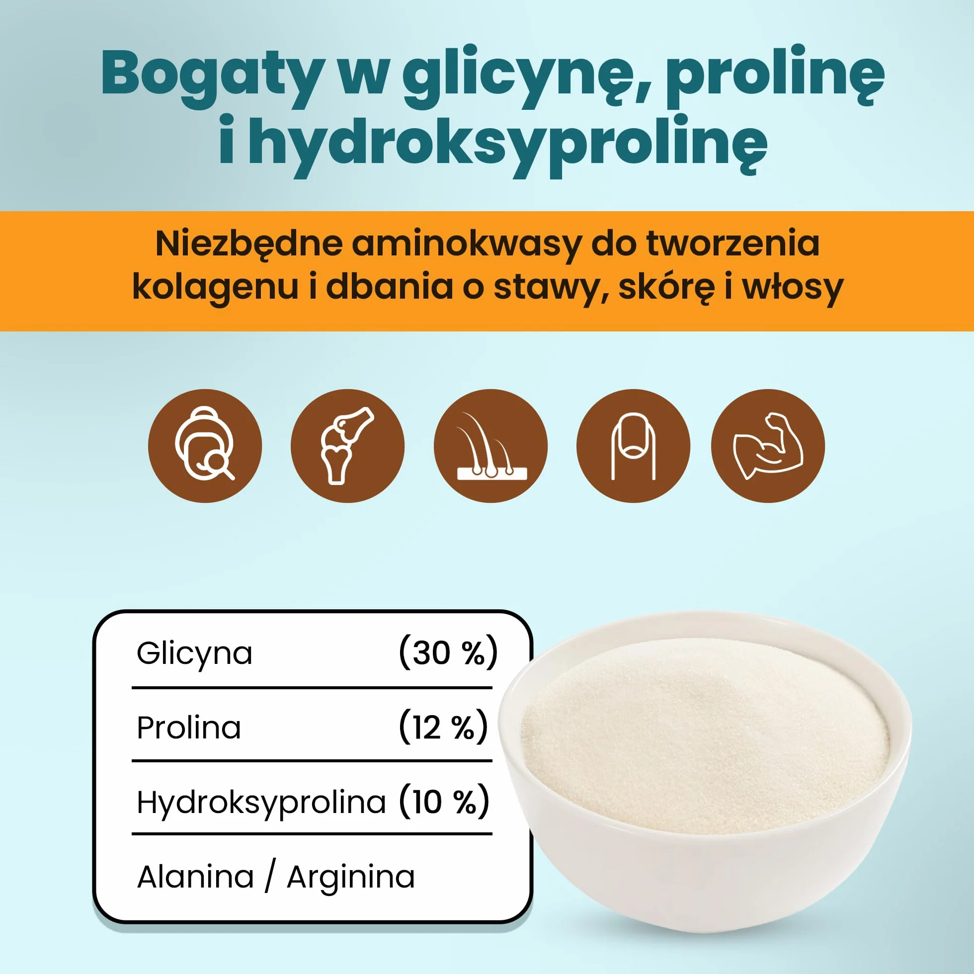 Snadi Proszek żelujący 1 kg bez smaku 100% czysty