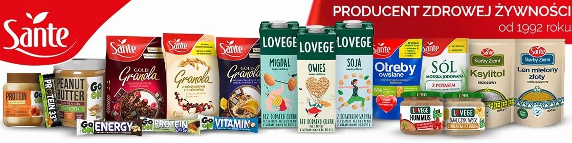 Sante Nasiona chia szałwia hiszpańska 1kg superfood Omega-3 błonnik