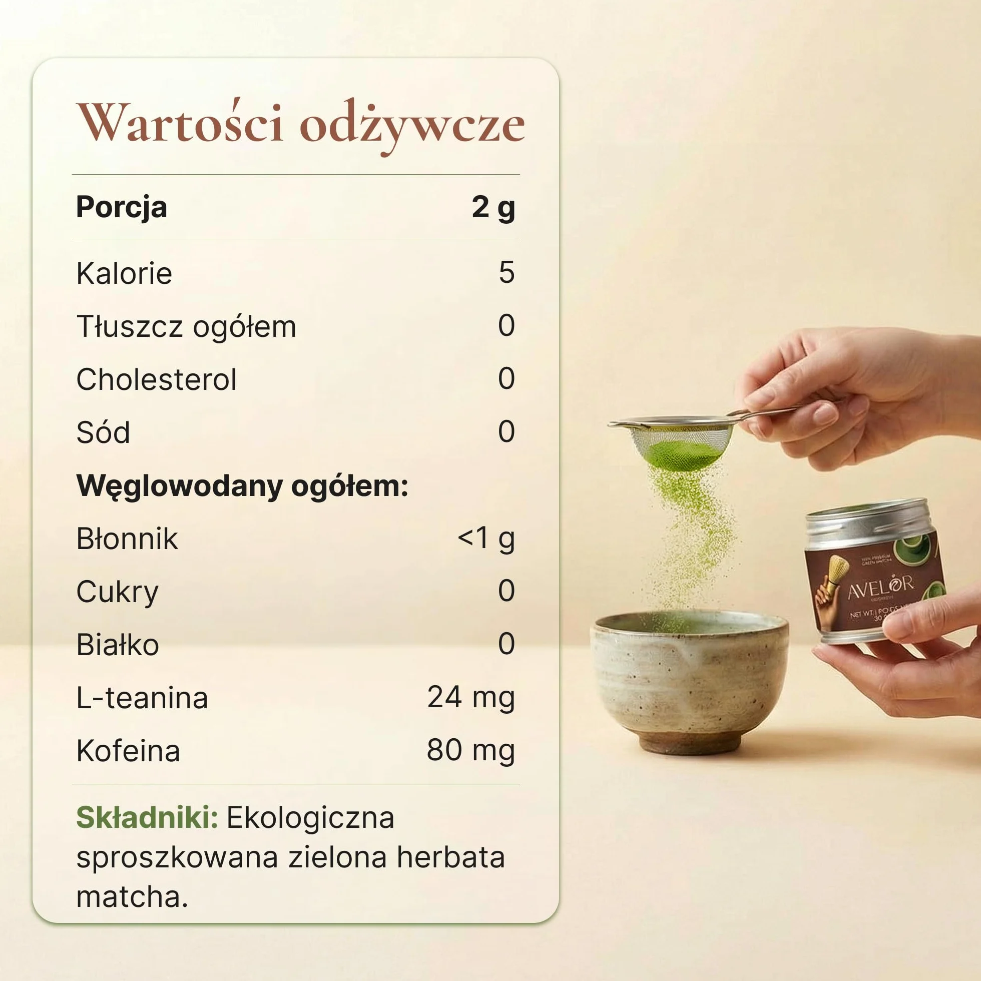 Premium Matcha IKI – Czysta Matcha w proszku (30g) – Jakość Premium – Oryginalna zielona herbata Matcha – Pierwszy zbiór – 100% naturalna i przebadana laboratoryjnie