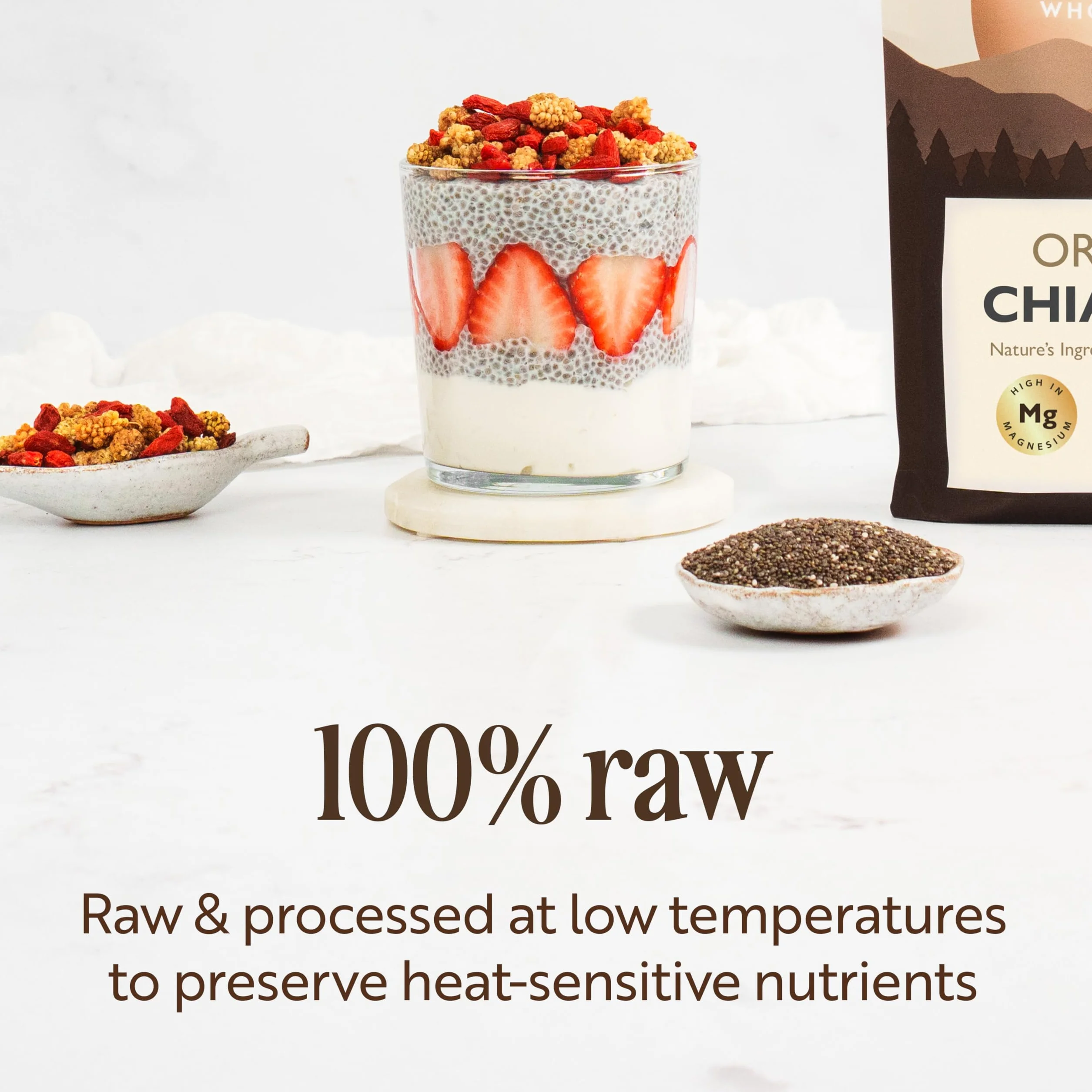 Sevenhills Wholefoods Organiczne Nasiona Chia 1kg