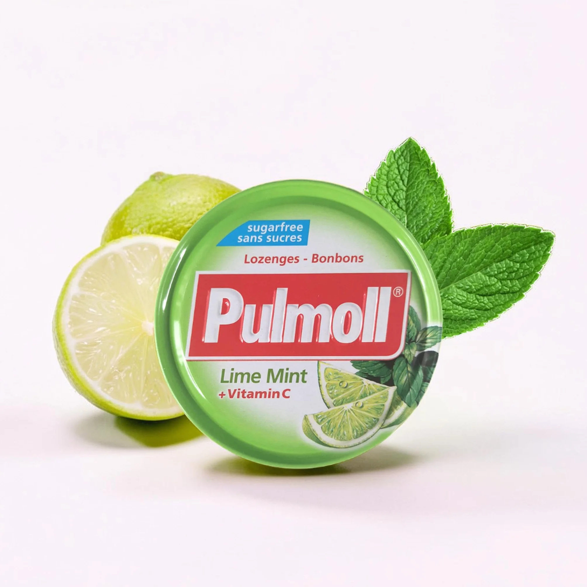 6 x 45g PULMOLL MIX Collection (Sugar Free) with Gift from Dekond