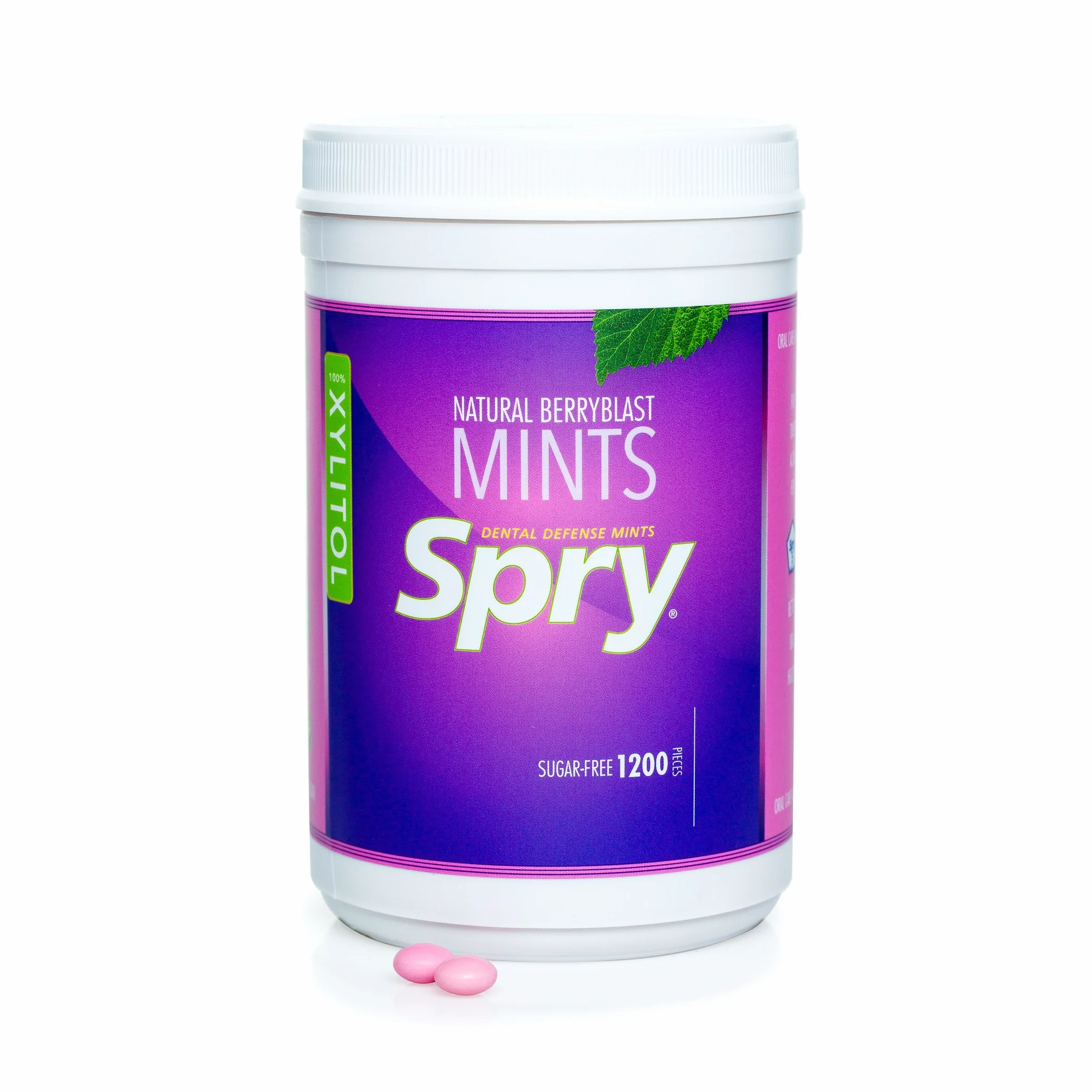 Spry Xylitol Berry Blast Miętówki Bez Cukru 1200 Count