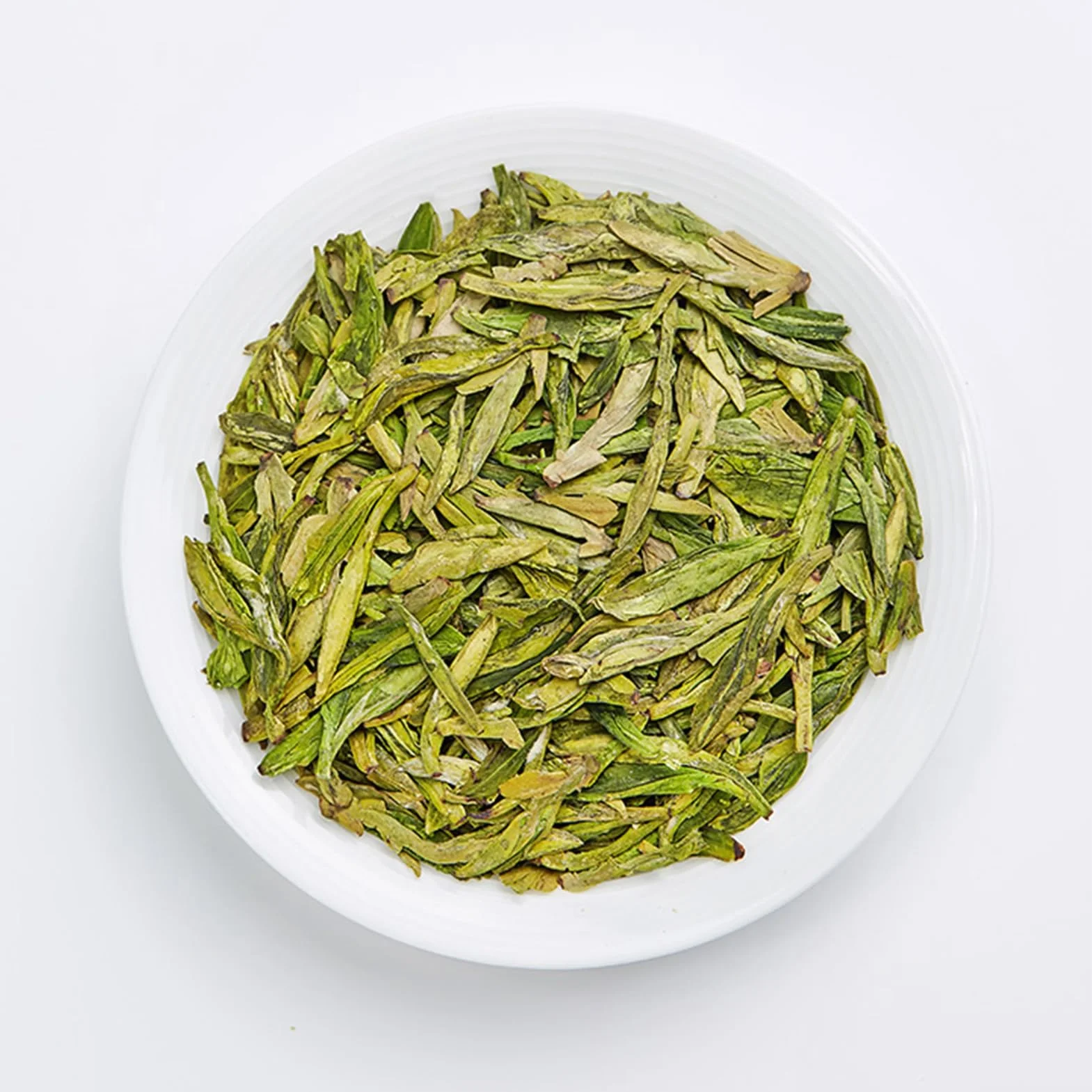 Chińska Zielona Herbata Herbata Longjing, Longjing Tea Dragon Well Zielona Herbata Zbierana Przed czystą jasnością Chińska Zielona Herbata w Puszkach