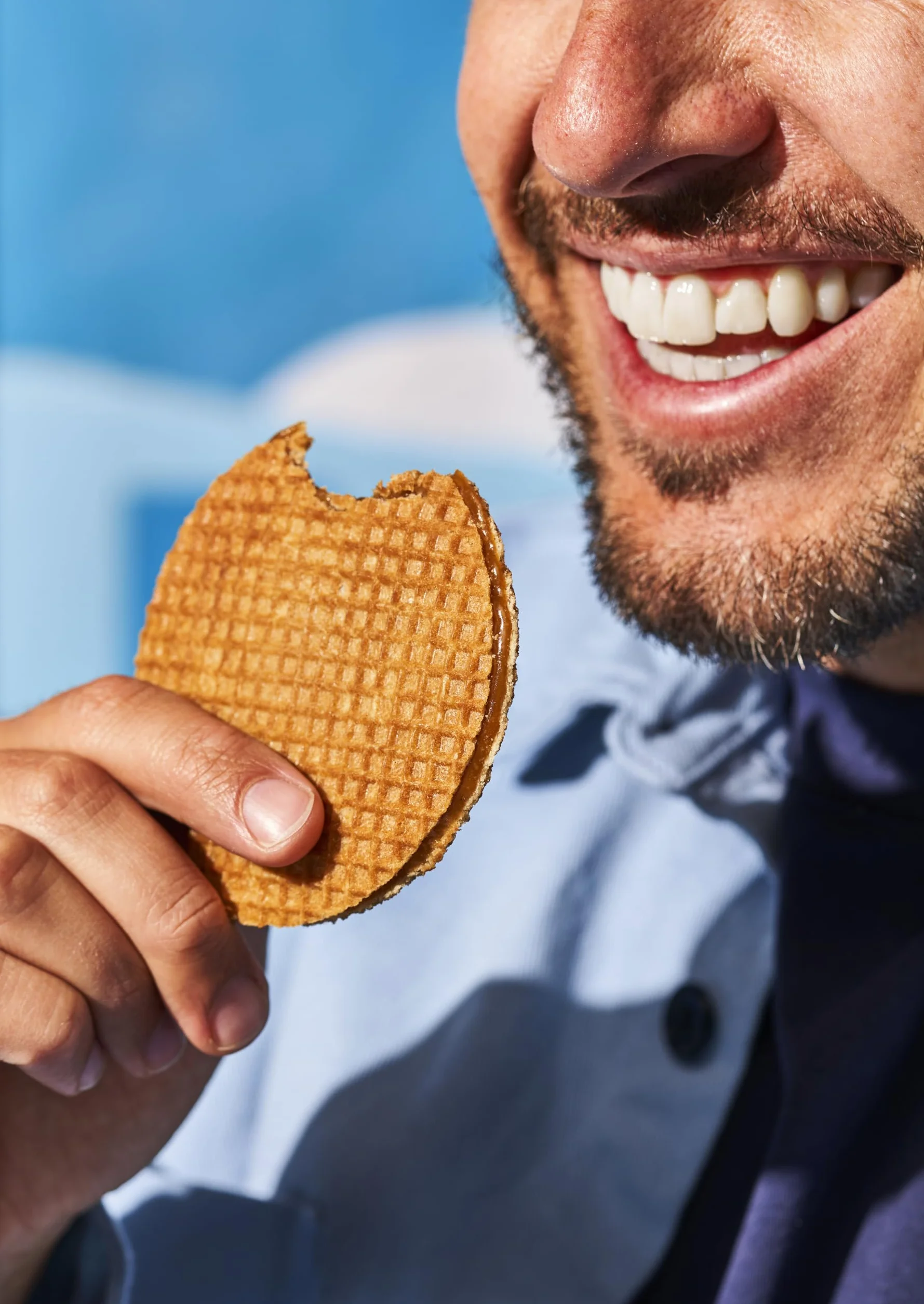 Daelmans Mini Stroopwafels 200 Indywidualnie Pakowane 4,5 cm Holenderskie Wafle Karmelowe