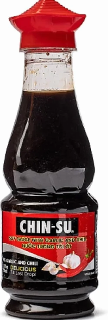 Chinsu Sos Sojowy Z Czosnkiem i Chili, CHIN-SU Sos Wietnamski - Nuoc Tuong Toi Ot Chinsu - 250ml