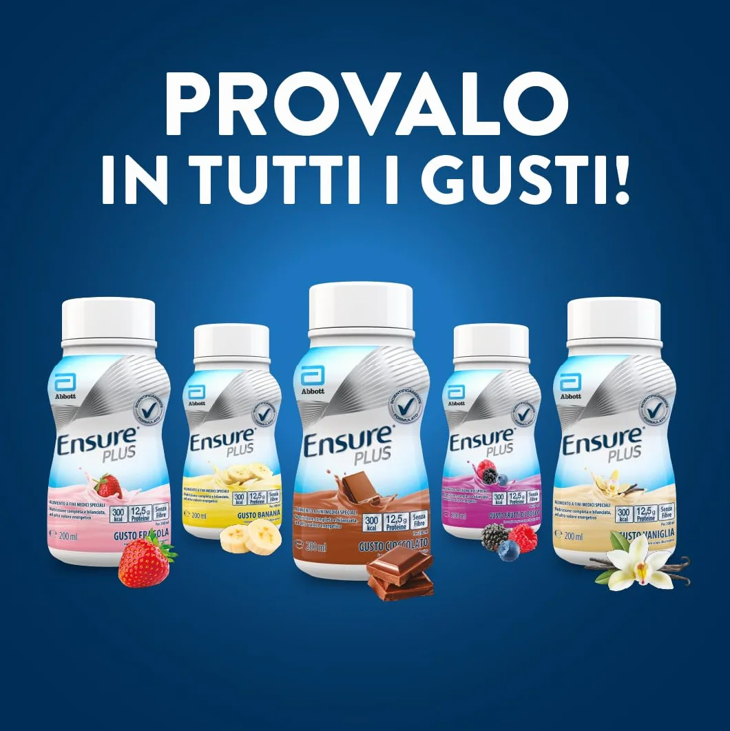 Ensure Plus Chocolate Cioccolato 4X200 ml
