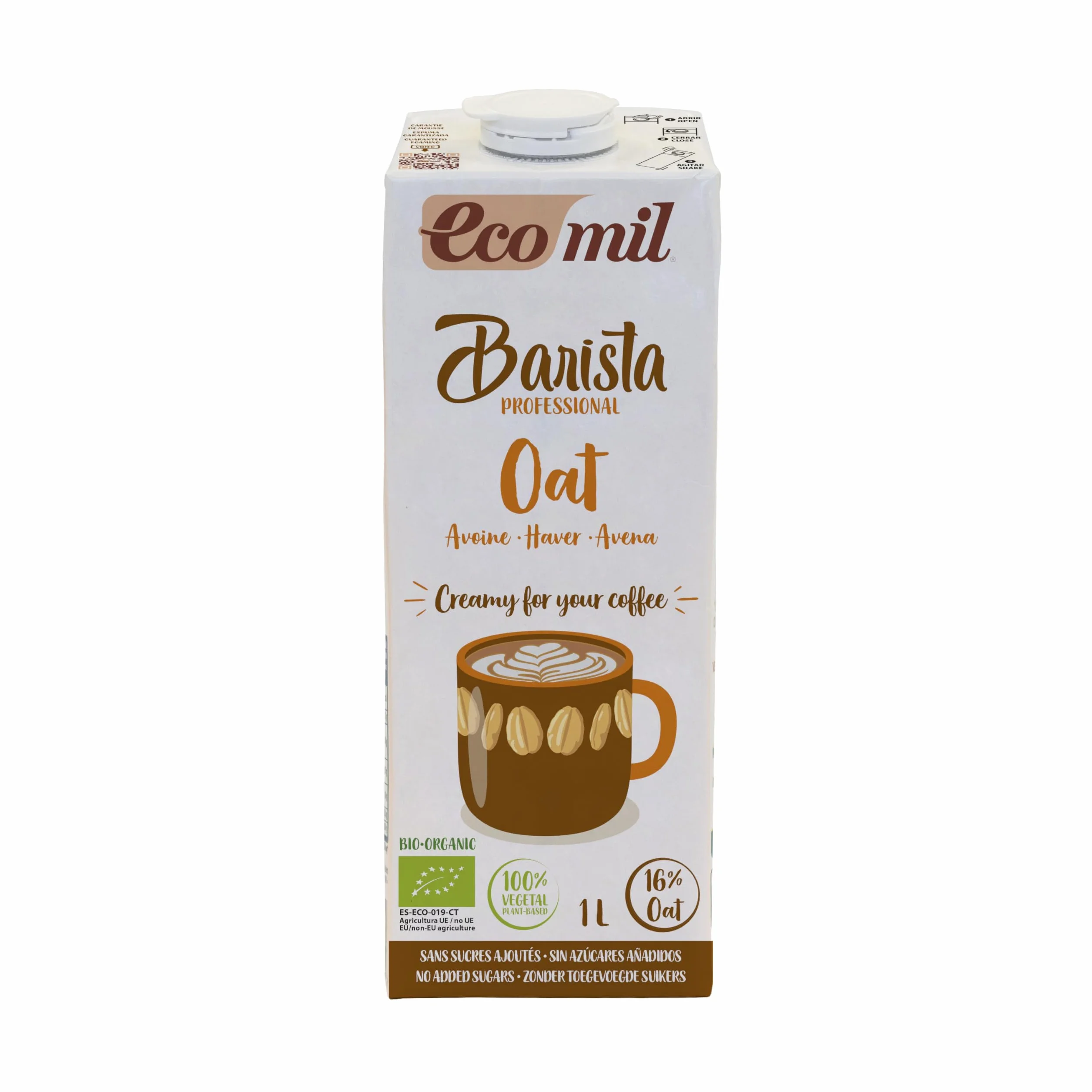 ECOMIL Napój owsiany dla baristów (1l) - BIO