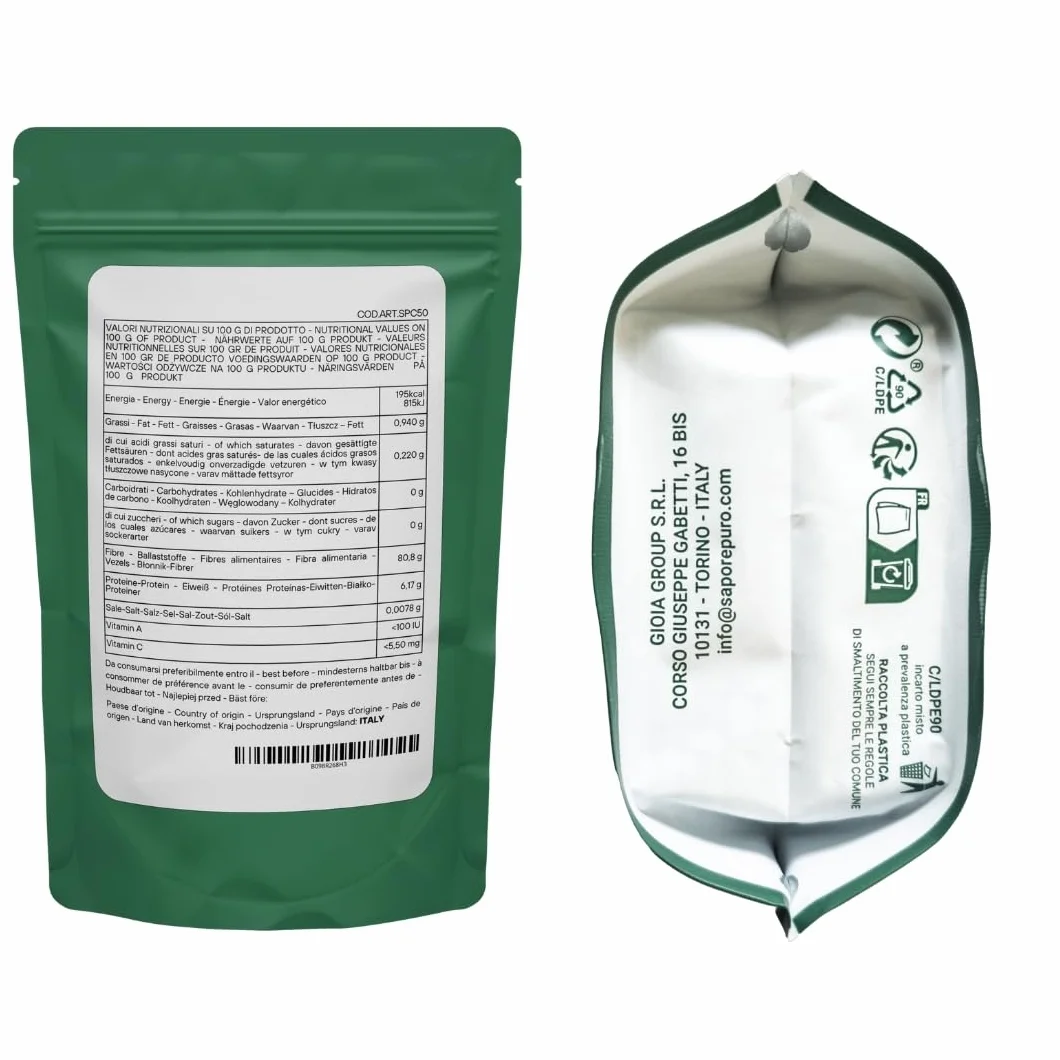 Saporepuro Mączka z nasion chleba świętojańskiego 50 g bezglutenowa zagęstnik żelujący