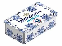 Wilhelmina Mięta pieprzowa 100 g w pięknej holenderskiej metalowej puszce