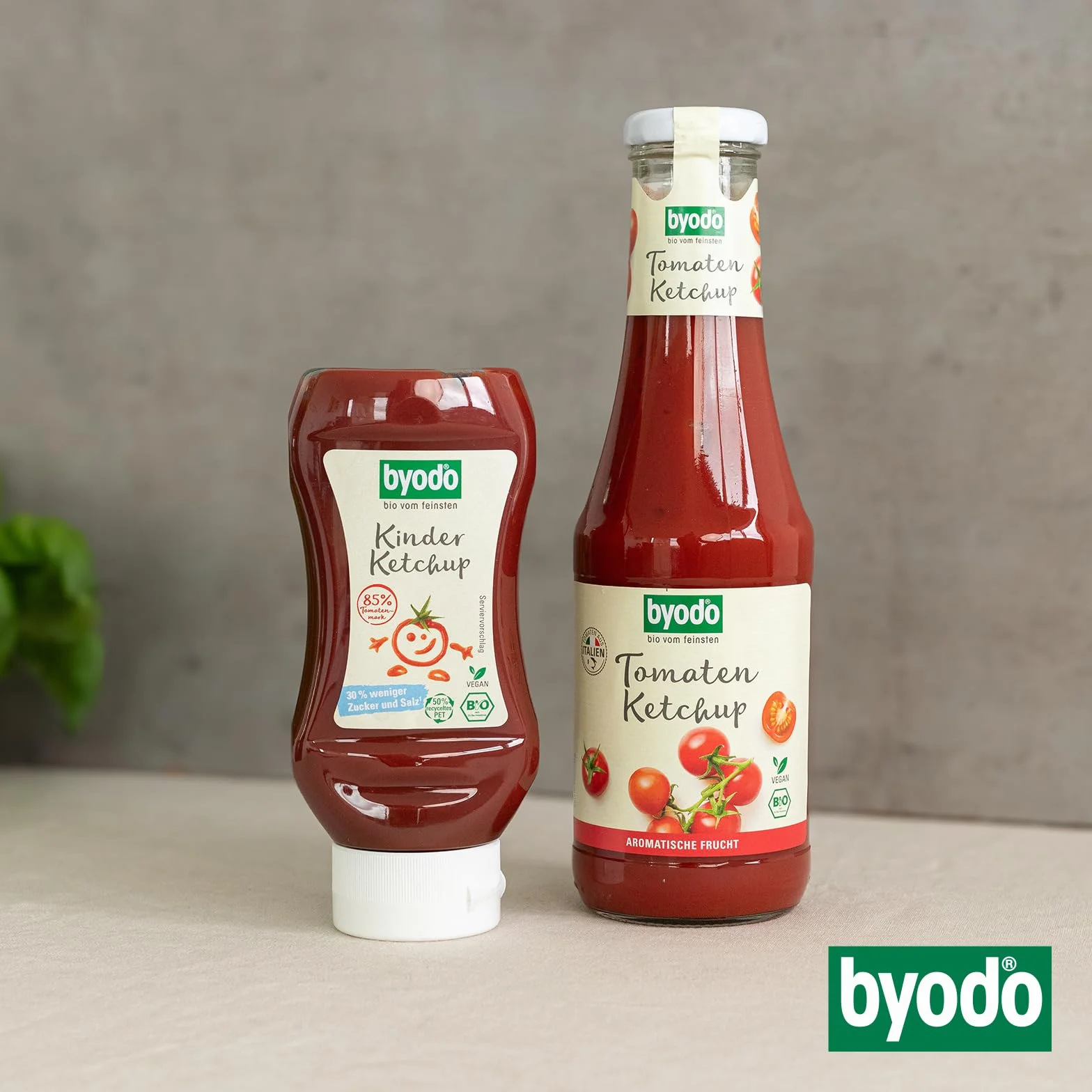 Ketchup dla dzieci BIO 300 ml Byodo