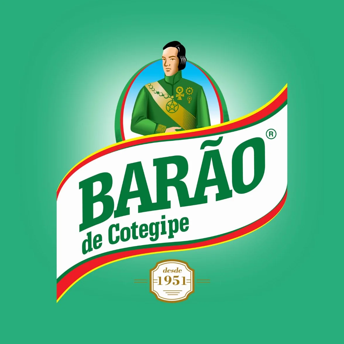 Yerba Mate Barao Nativa 1kg - BRCOFFEE - Herbata Yerba Mate - Mniejsza (Small) - Torba