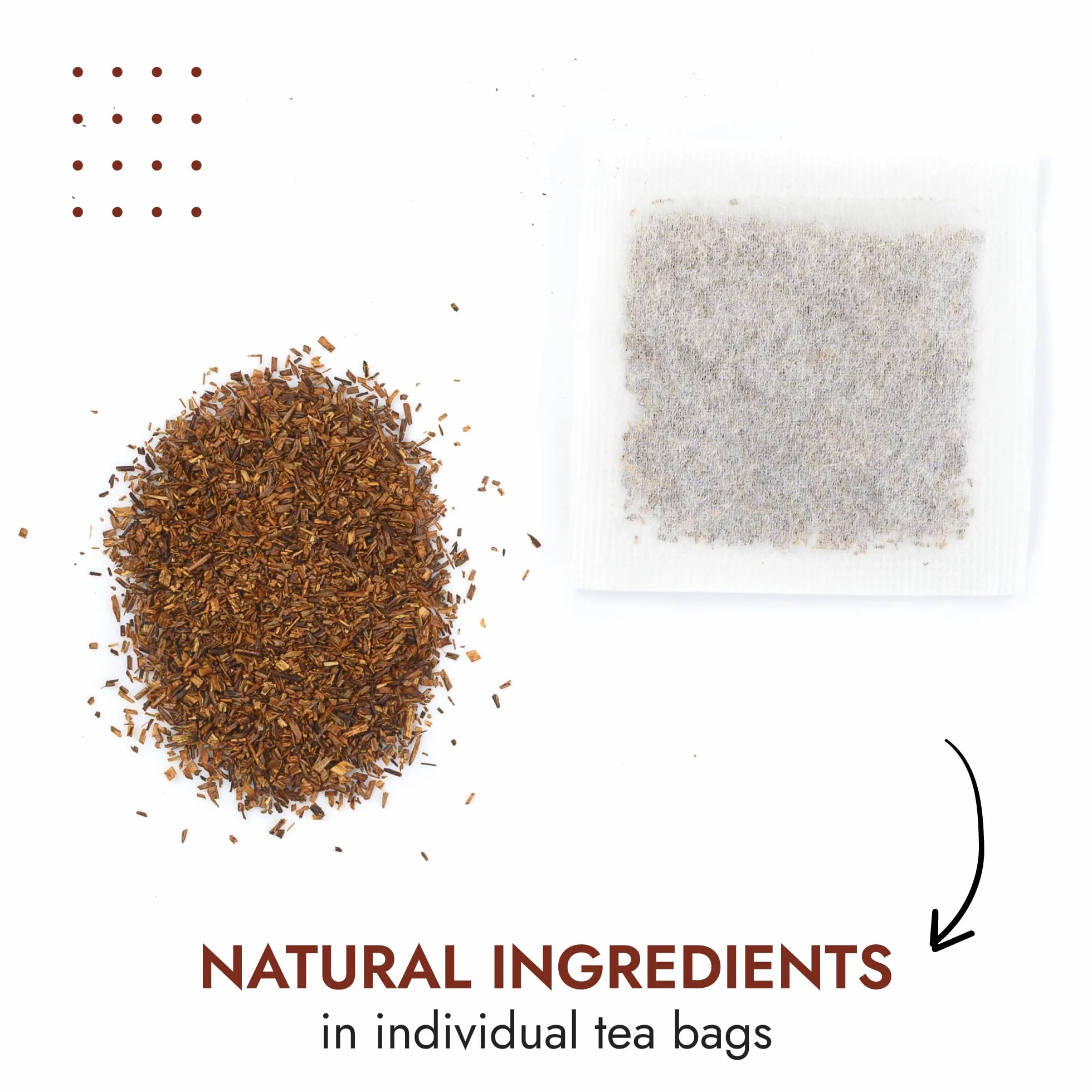 Alpi Nature Herbata Rooibos, 120 Torebek Herbaty Rooibos, 180g, Opakowanie 6 × 20 Torebek po 1,5g