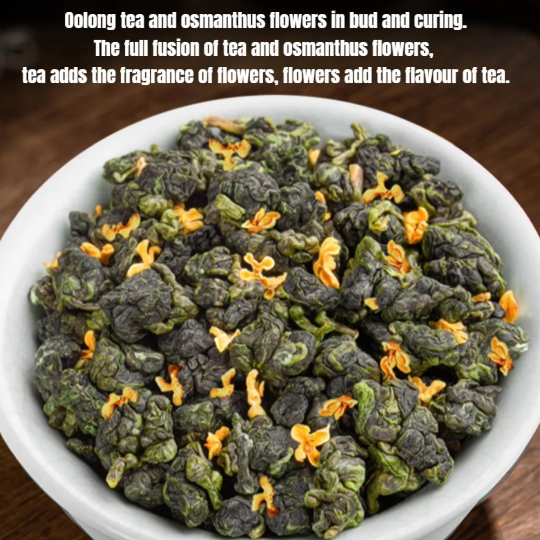 Herbata Osmanthus Oolong Wysokogórska 250g Silny Aromat Osmantusa