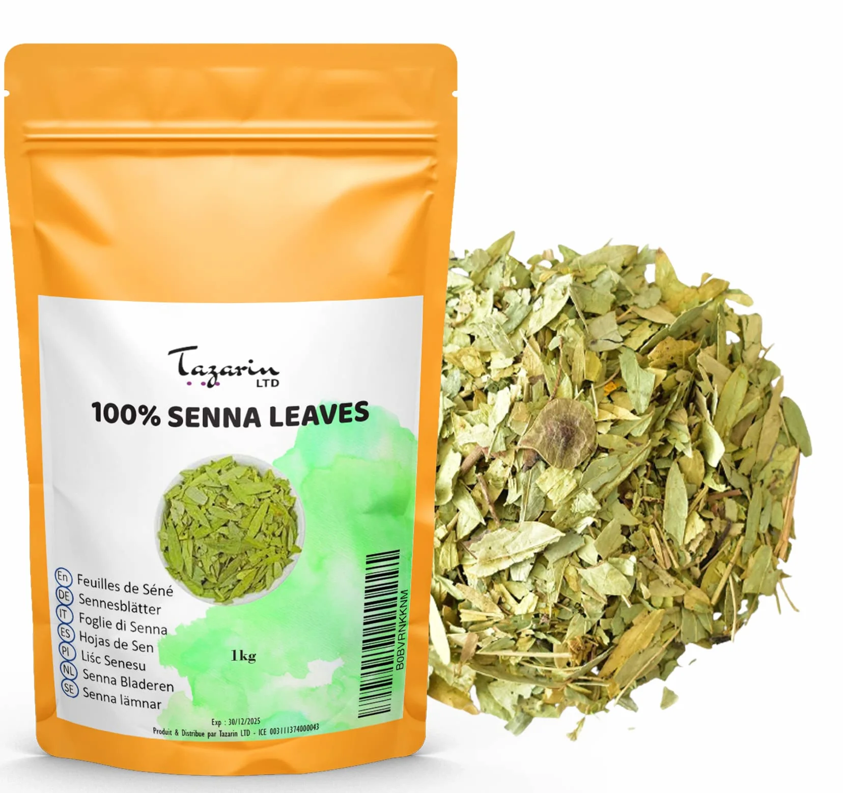 Herbata ziołowa Detox - całe liście senesu 1kg - naturalny przeczyszczający, oczyszczający