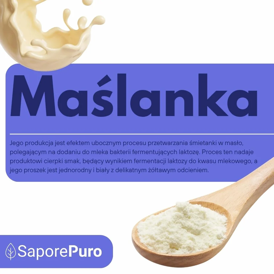 Saporepuro Maślanka w proszku 1 kg
