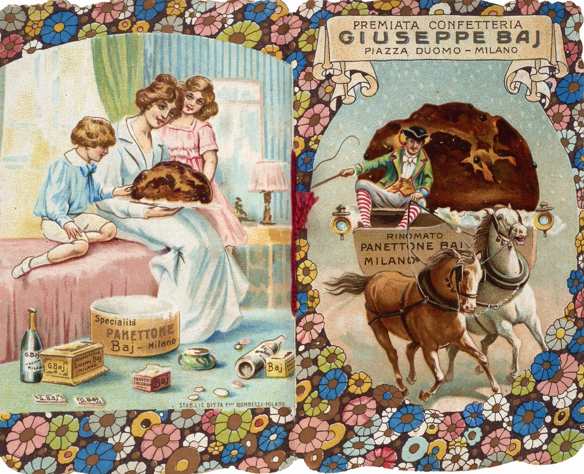Antique Panettone Mediolan 1 kg Tradycyjny przepis z książeczką historyczną