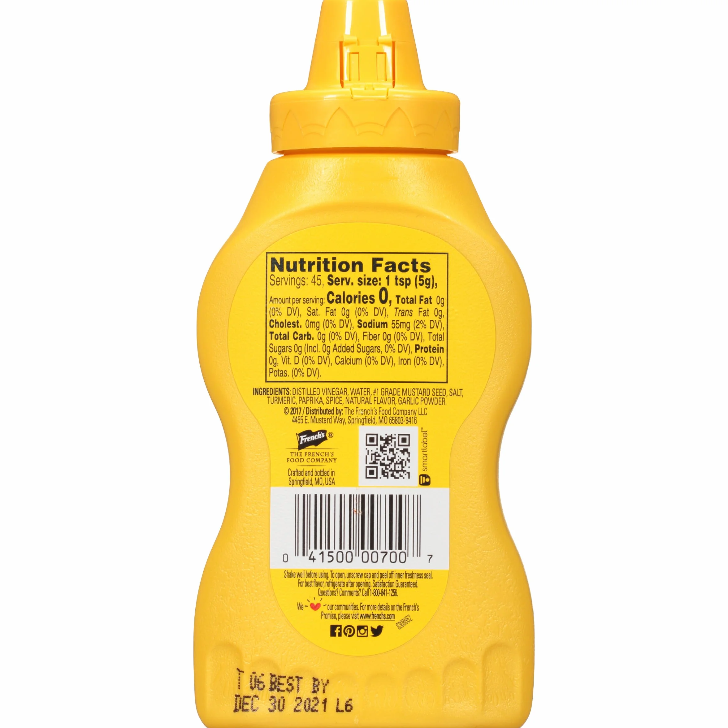 French's Yellow Mustard Musztarda, 227 g