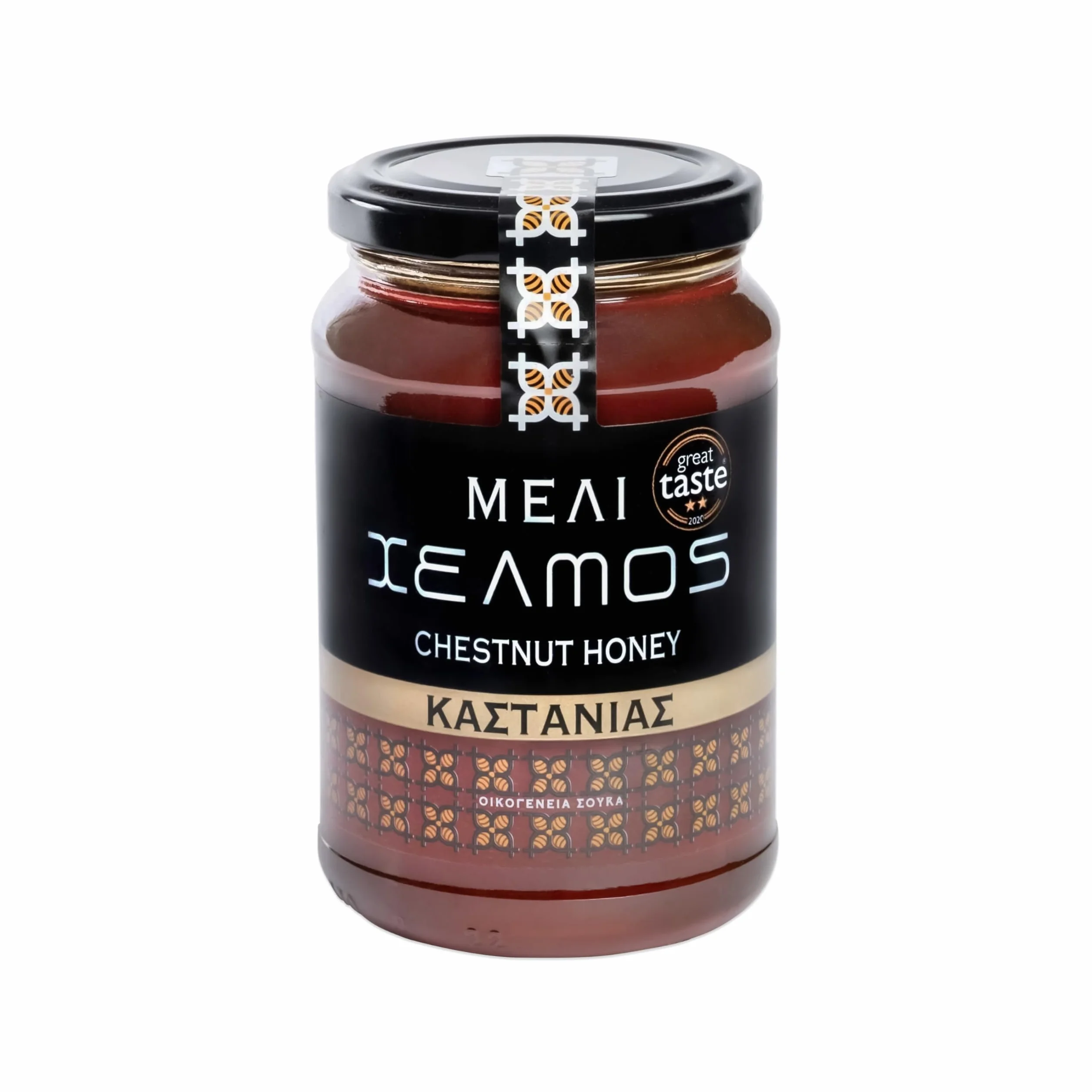 Helmos Grecki Miód Kasztanowy 480g