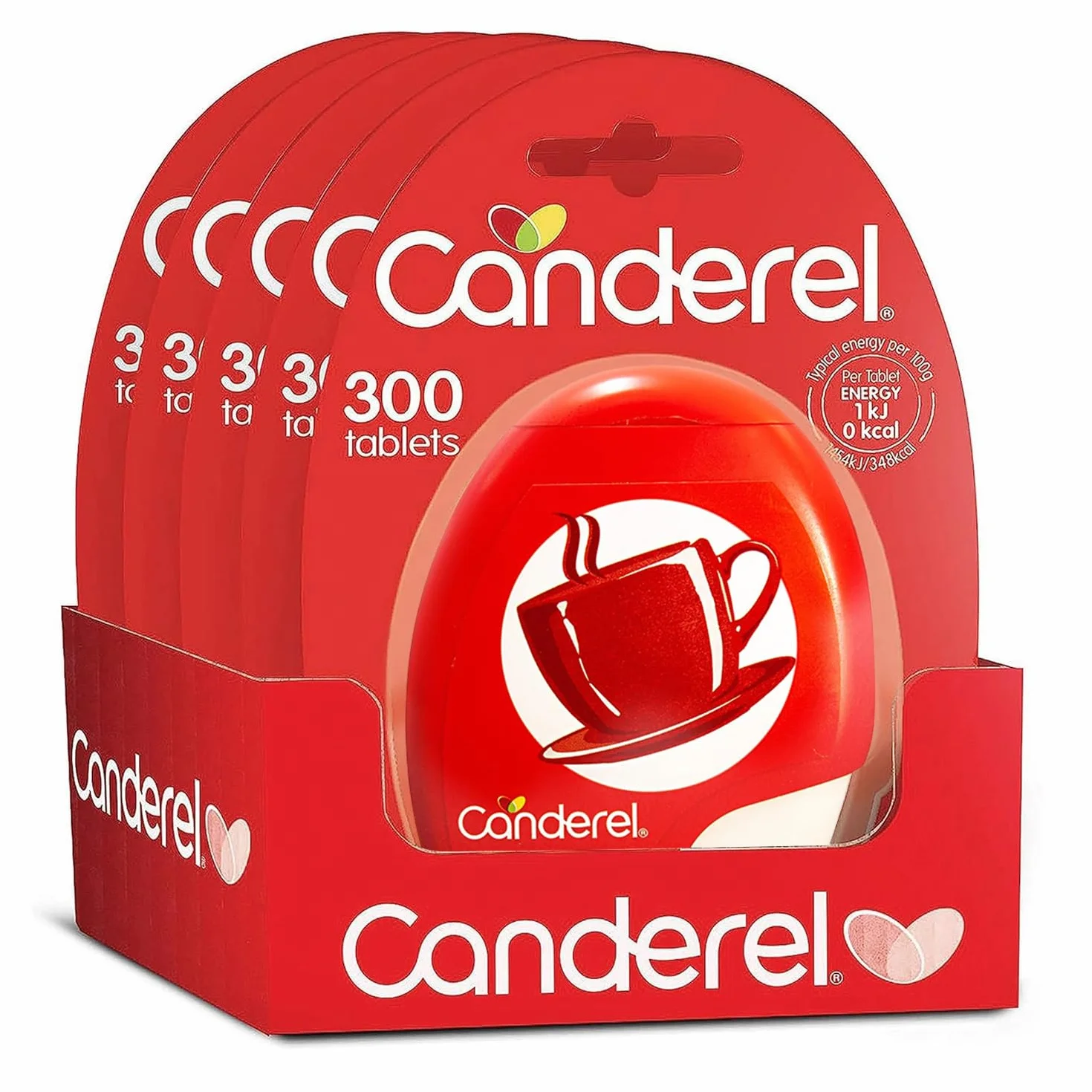Canderel Słodzik Zero Calorie 300 tabletek 5 sztuk
