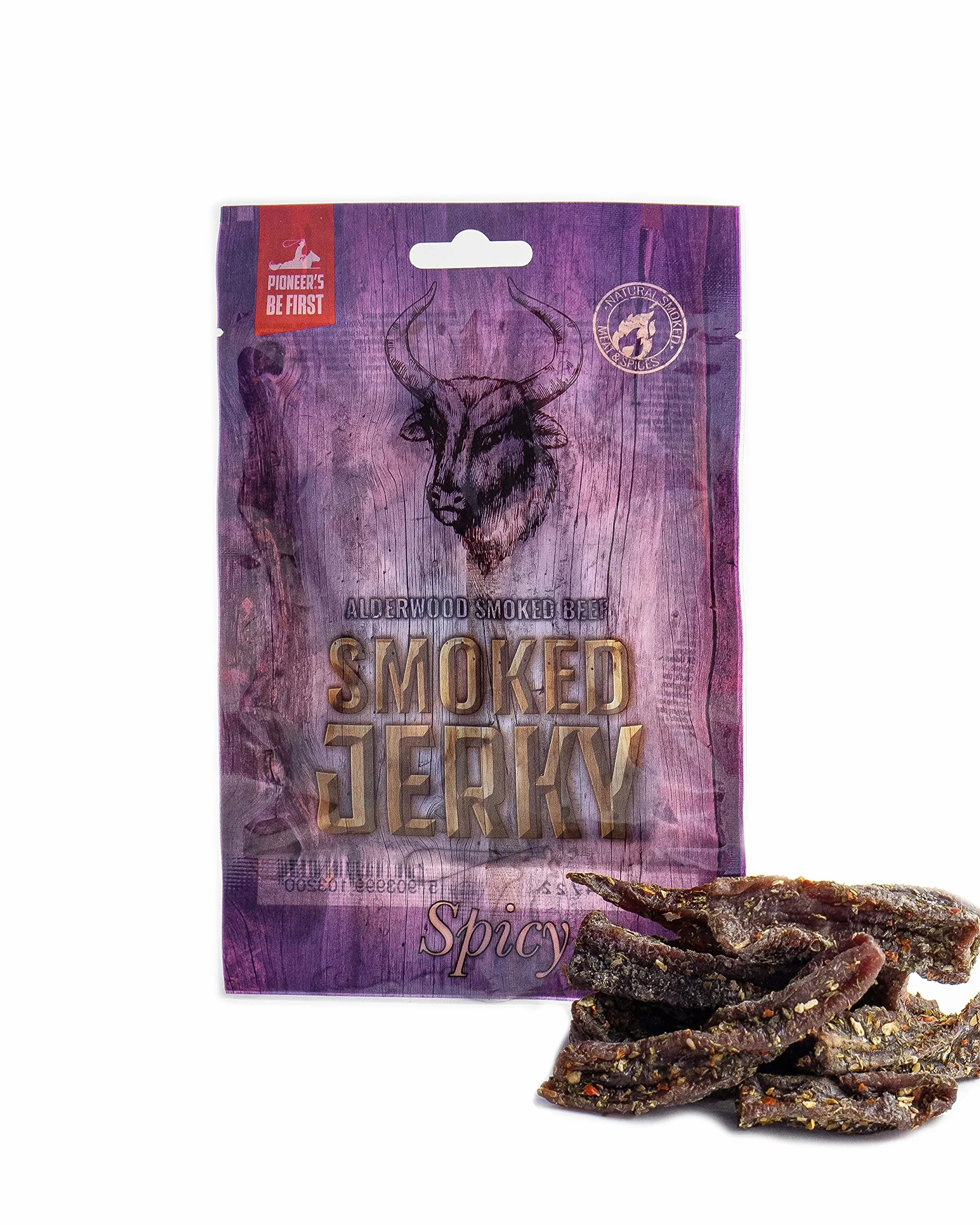 Spicy Beef Jerky Steak Suszone mięso Protein Snack Wołowina Wędzony 12 x 50 g
