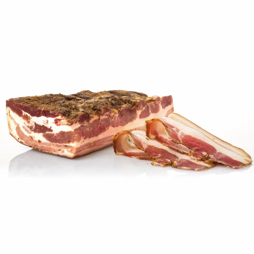 Salumi Pasini Smoked Bacon Pancetta Affumicata Italian Food 1,6 kg