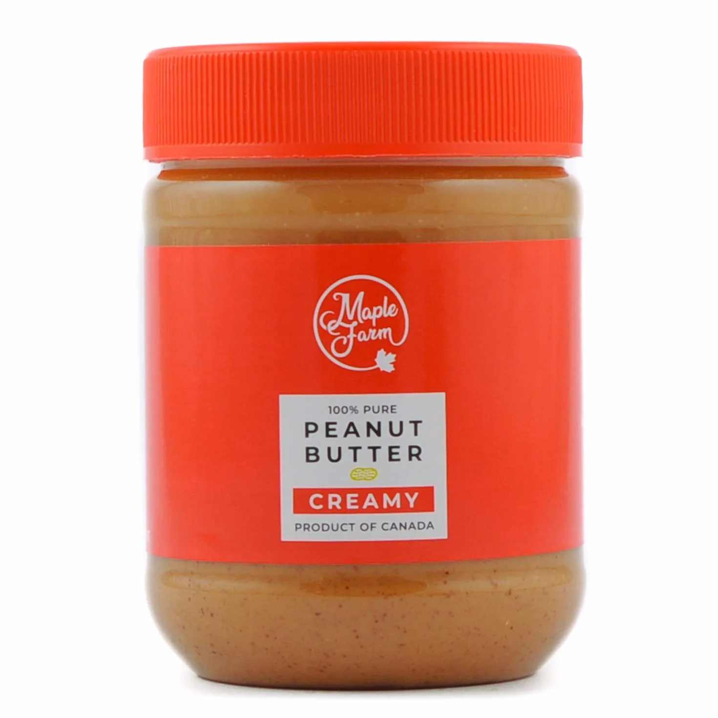 MapleFarm Kremowe Masło Orzechowe 325g Naturalny Krem Białkowy