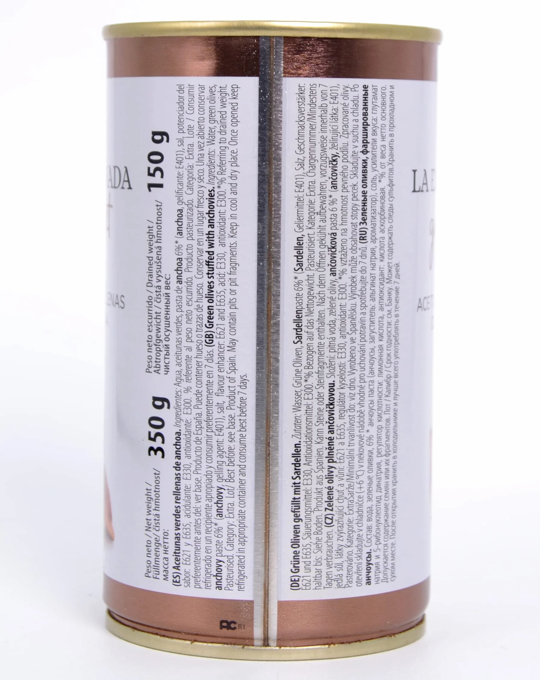 Anchoisy w oliwach 150 g. Luksusowa Esplanada [OPAKOWANIE Z 15 SZTUKAMI]
