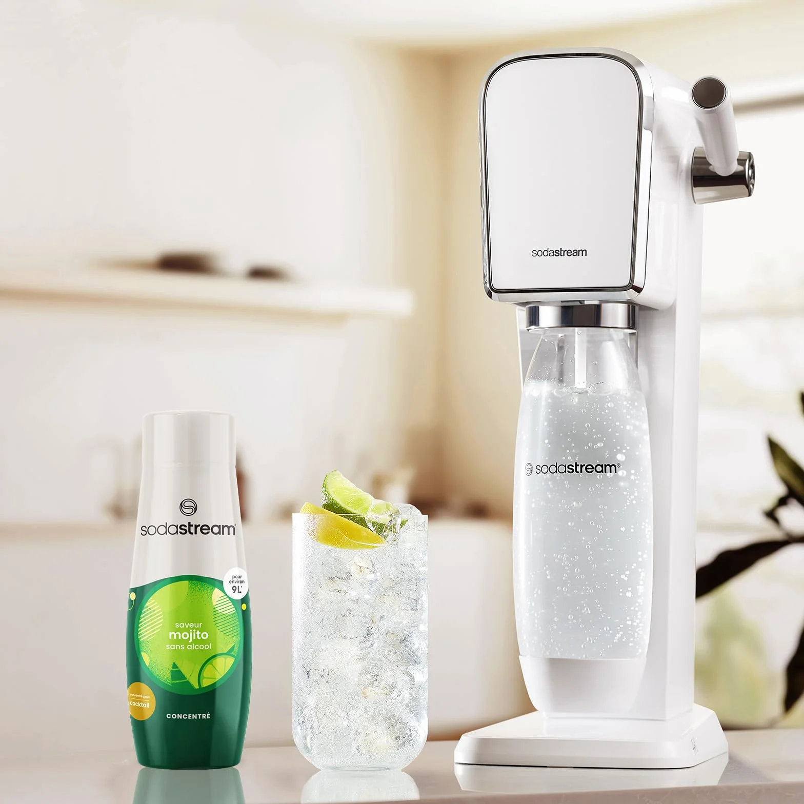 Sodastream SYROP MOJITO BEZALKOHOLOWE KONCENTRAT DO SATURATORA 440ML
